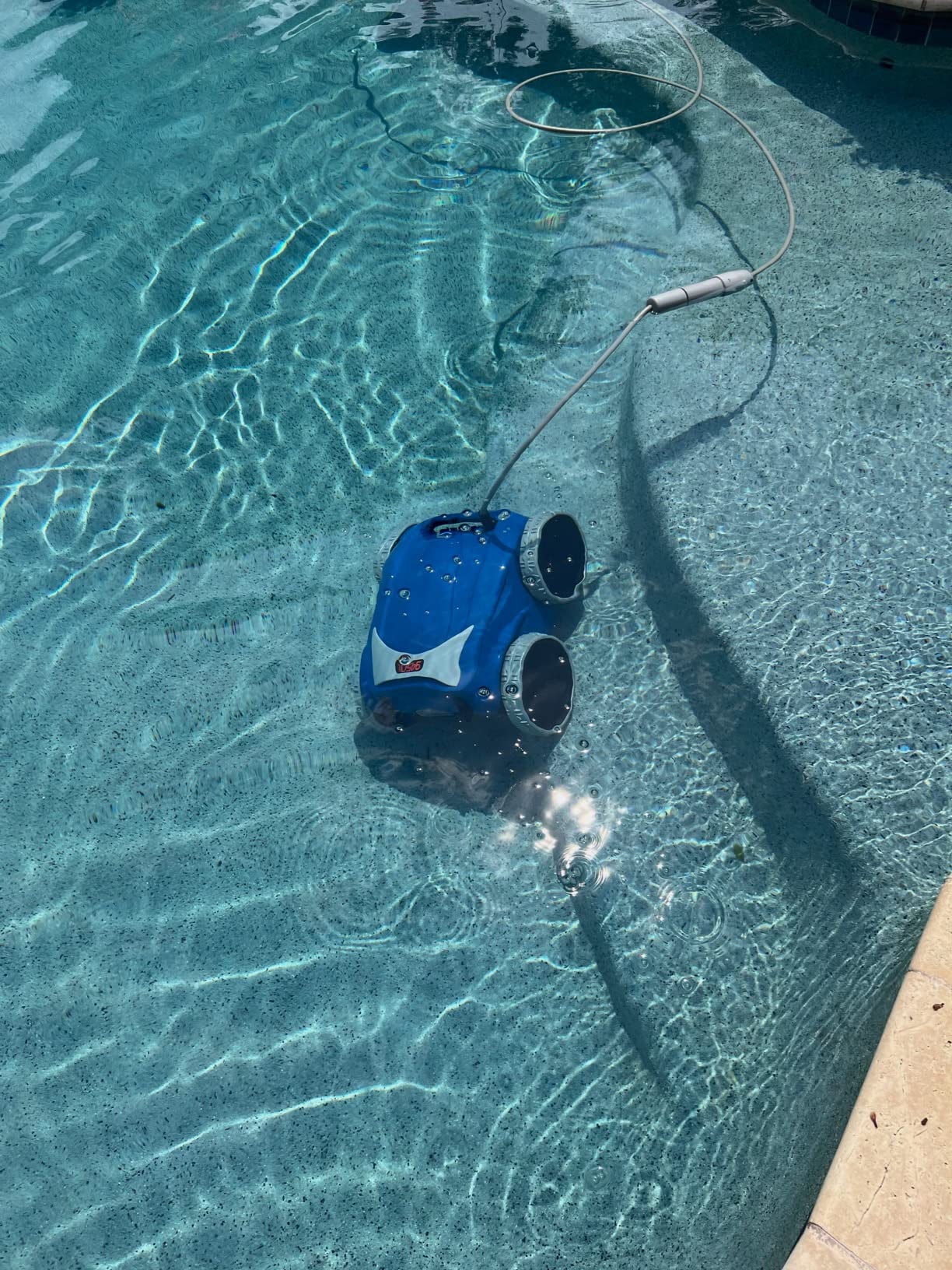 Polaris 9450 Sport Robotic Pool Cleaner, Automatic Vacuum for InGround Pools up to 50ft, 60ft Swivel Cable, Wall Climbing Vac w/Strong Suction & Easy Access Debris Canister customer photo 1