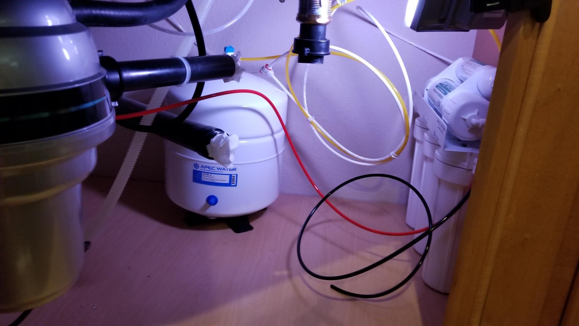APEC Water 5-Stage Under Sink Reverse Osmosis Water Filter System, ROES-50 Essence Series, WQA Certified, 50 GPD, Reduces 99.99% of Contaminants, Home Water Filtration, DIY Install customer photo 2