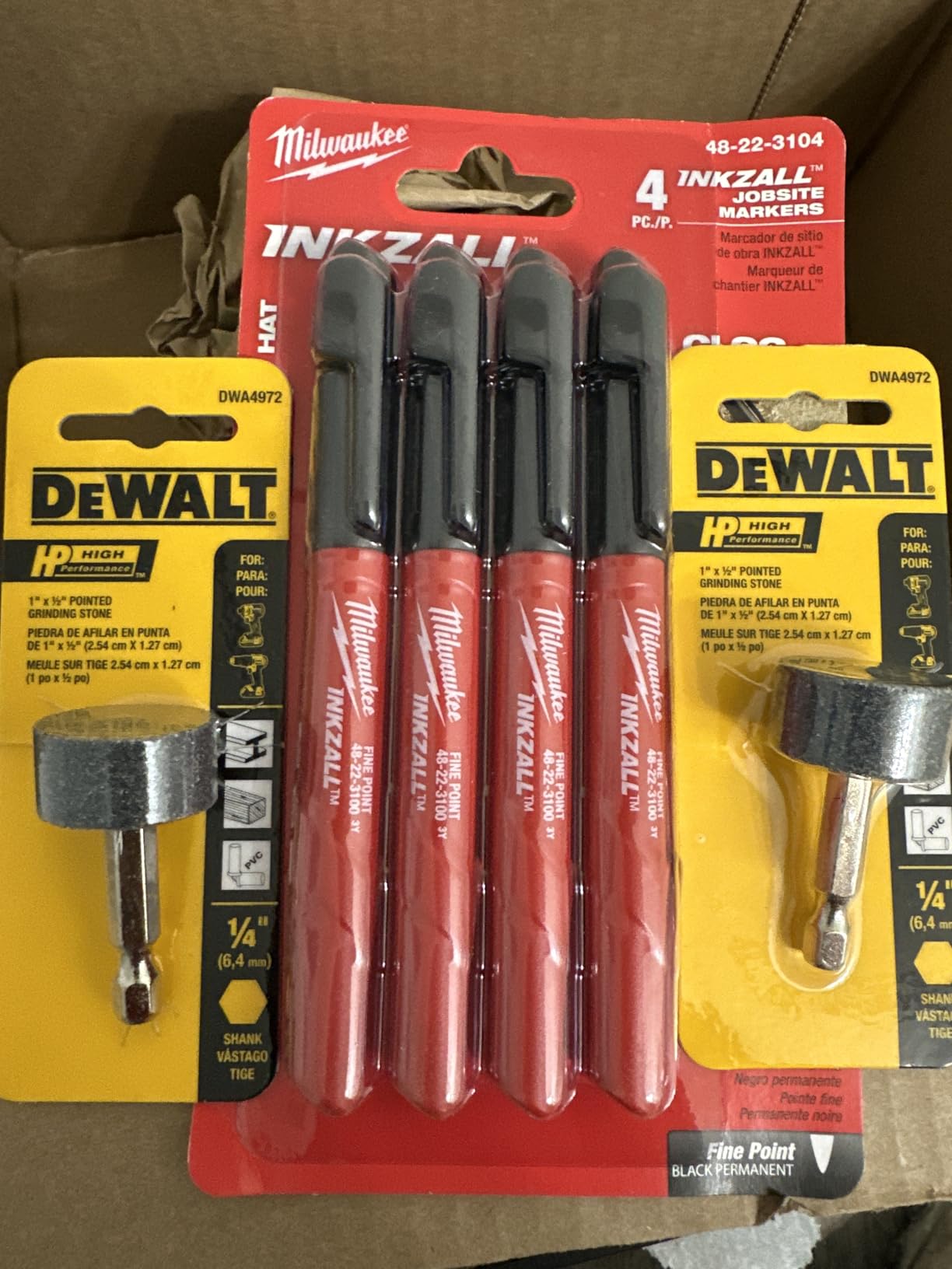 48-22-3104 Inkzall Point Marker, Fine, Black, 4-Pack customer photo 1
