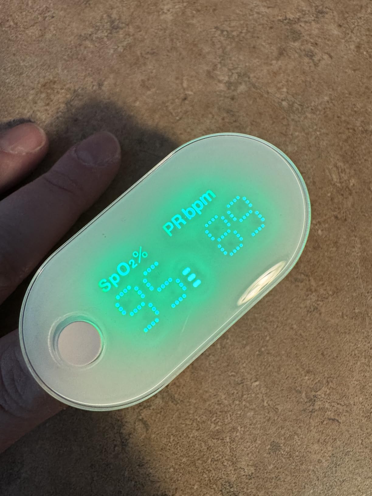 iHealth Rechargeable Fingertip Pulse Oximeter, Bluetooth Blood Oxygen Monitor with App Trend Tracking, SpO2, Pulse Rate, Plethysmograph Waveform and PI Display, Wireless Sync for iOS & Android customer photo 2