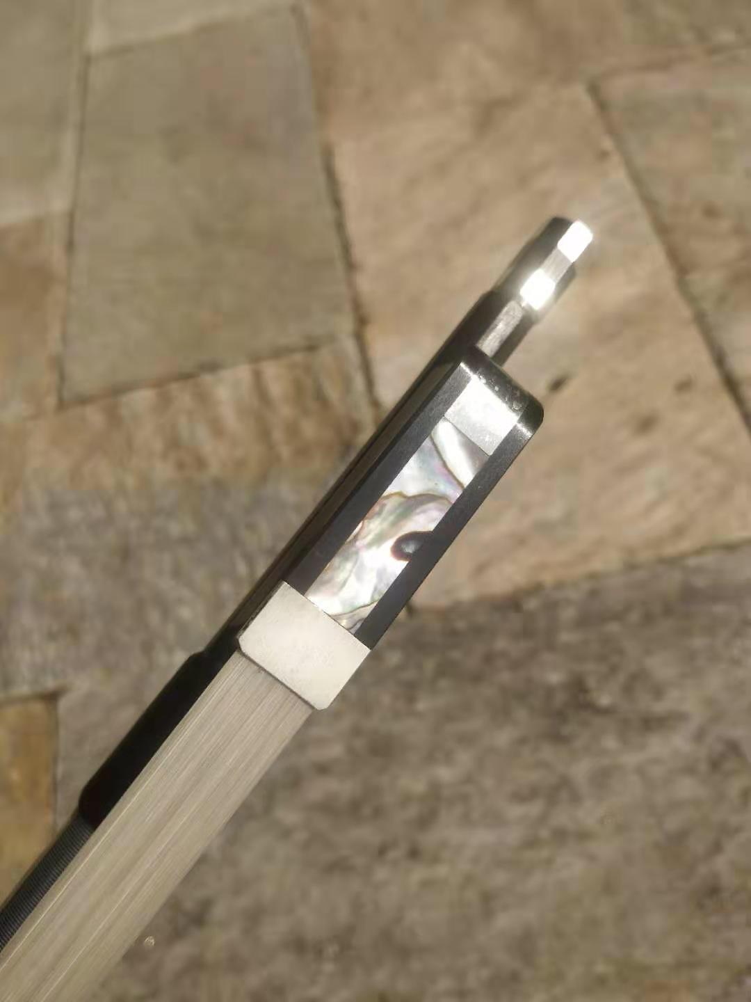 Carbon Fiber Cello Bow Full 4/4 Size Natural Mongolia Horsehair VINGOBOW 71.5cm customer photo 2