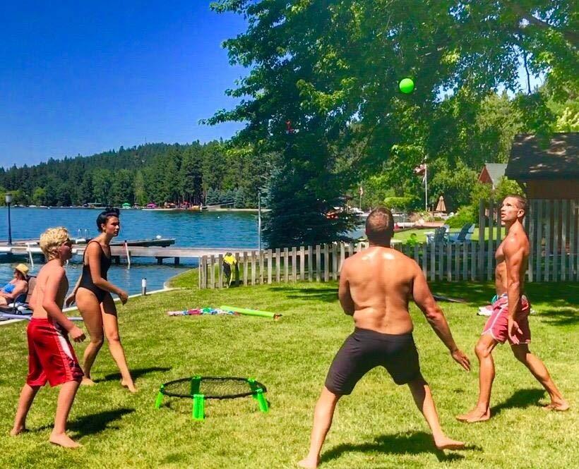 GoSports Slammo Game Set (Includes 3 Balls, Carrying Case and Rules) - Outdoor Lawn, Beach & Tailgating Roundnet Game customer photo 2