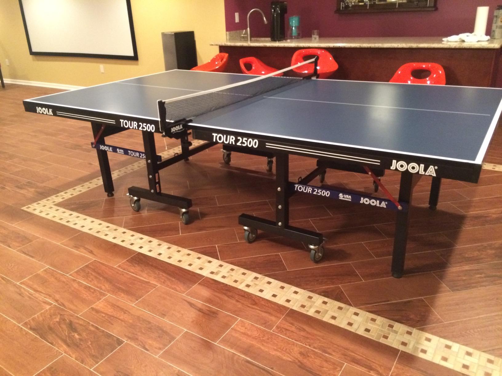 JOOLA Tour Indoor Ping Pong Table - Competition Grade MDF Top - 10 Minute Assembly - Tournament Quality customer photo 1