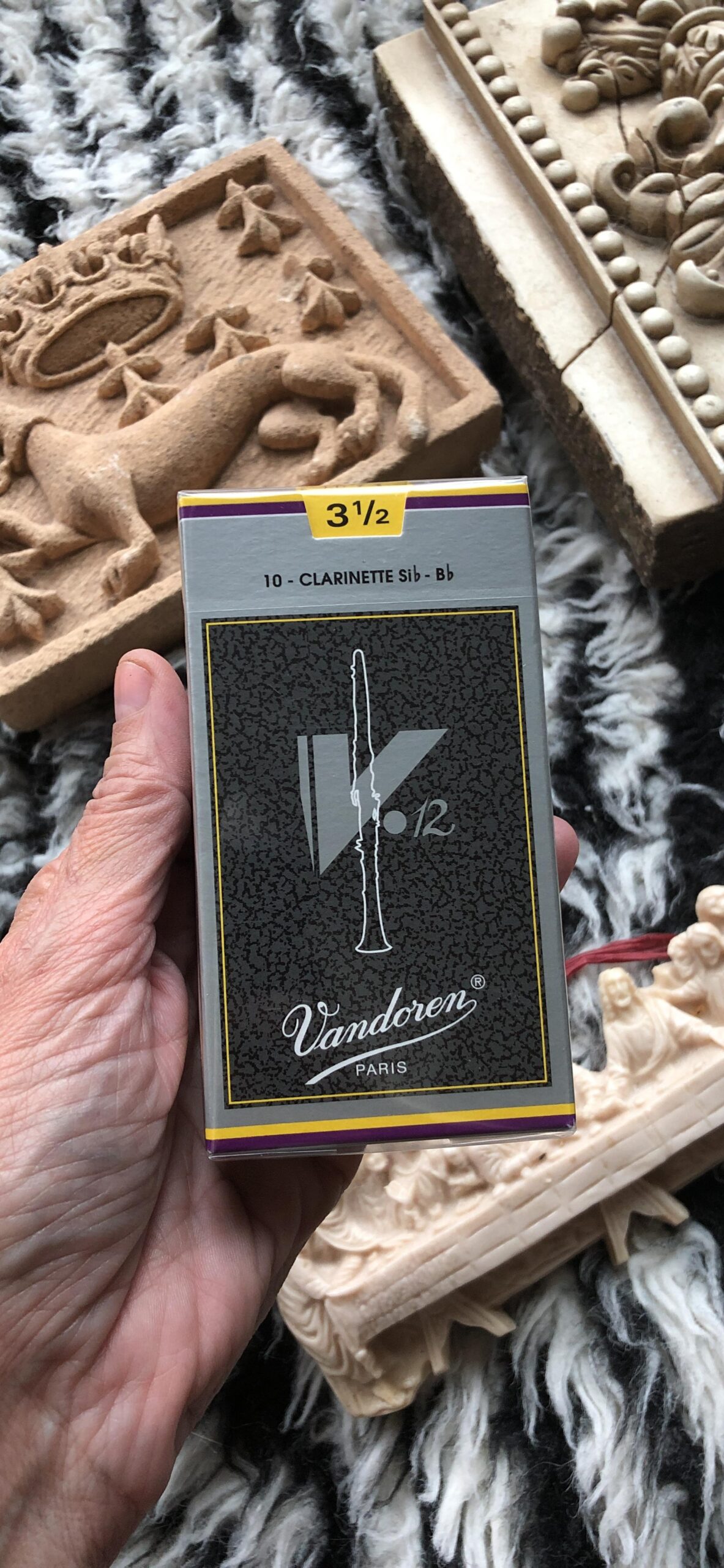 Vandoren CR1935 Bb Clarinet V.12 Reeds Strength 3.5; Box of 10 customer photo 1