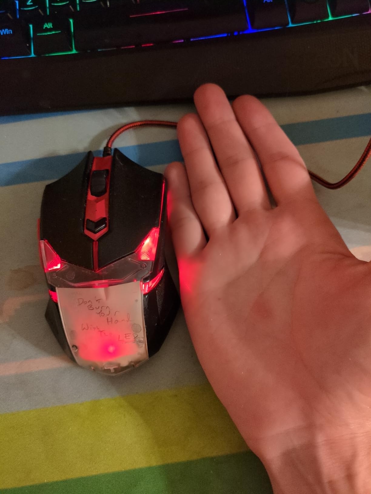Redragon S101-3 PRO Gaming Keyboard and Mouse, RGB Backlit Programmable Keyboard Mouse with Software, Independent Macro Record Keys, Value Combo Set, New Update Version customer photo 1
