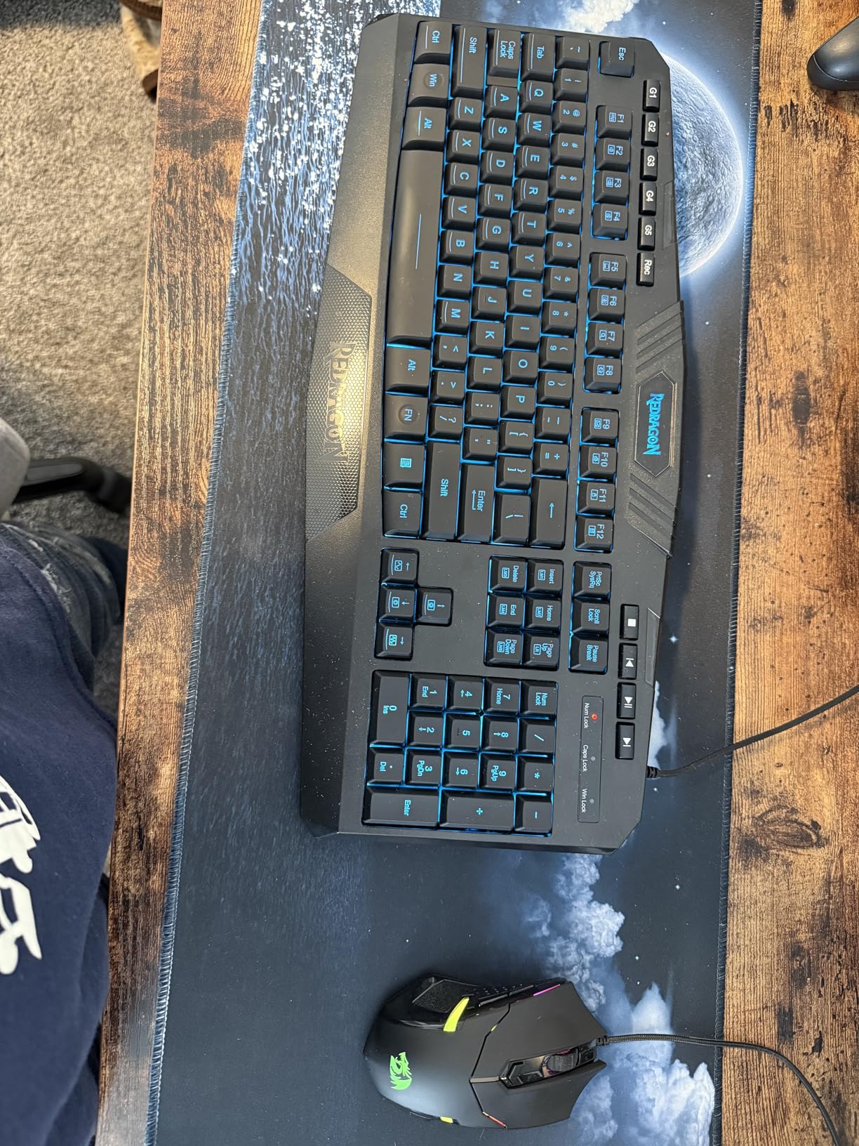 Redragon S101-3 PRO Gaming Keyboard and Mouse, RGB Backlit Programmable Keyboard Mouse with Software, Independent Macro Record Keys, Value Combo Set, New Update Version customer photo 2