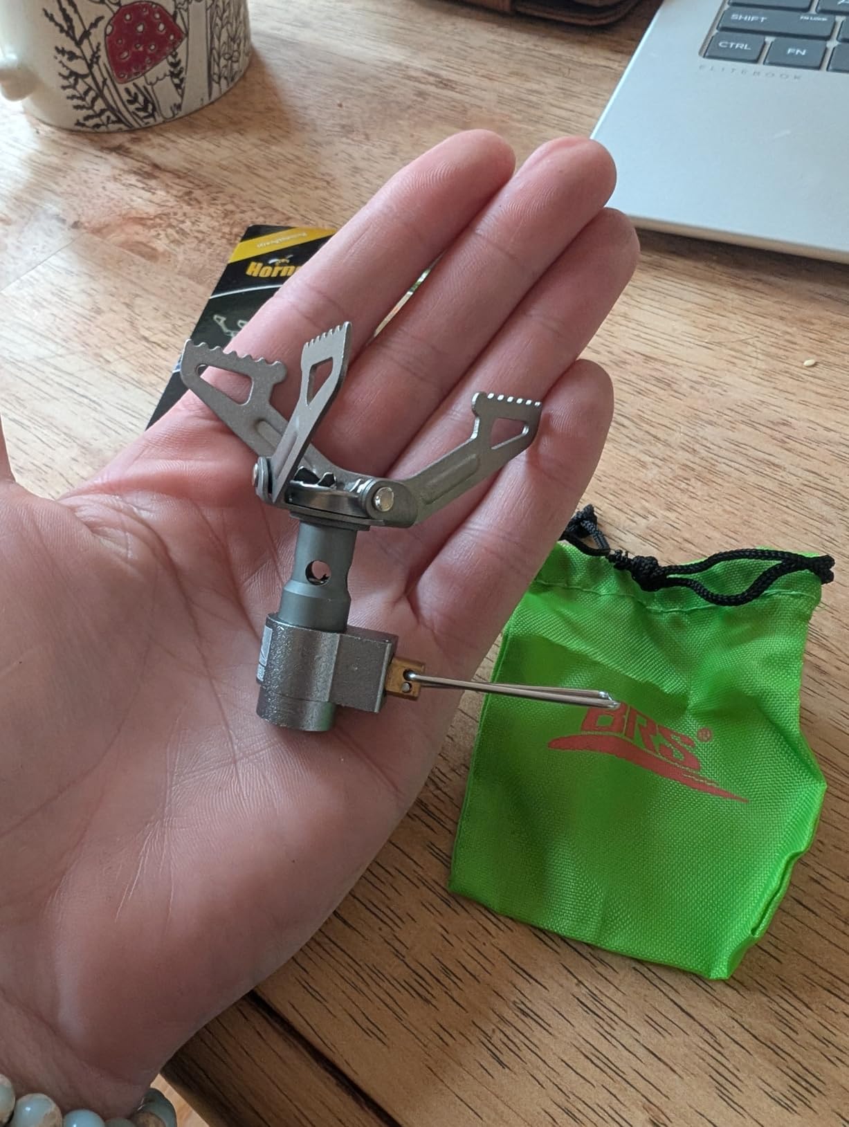 BRS Outdoor BRS-3000T Ultra-Light Titanium Alloy Miniature Portable Camping Gas Cooking Stove customer photo 2