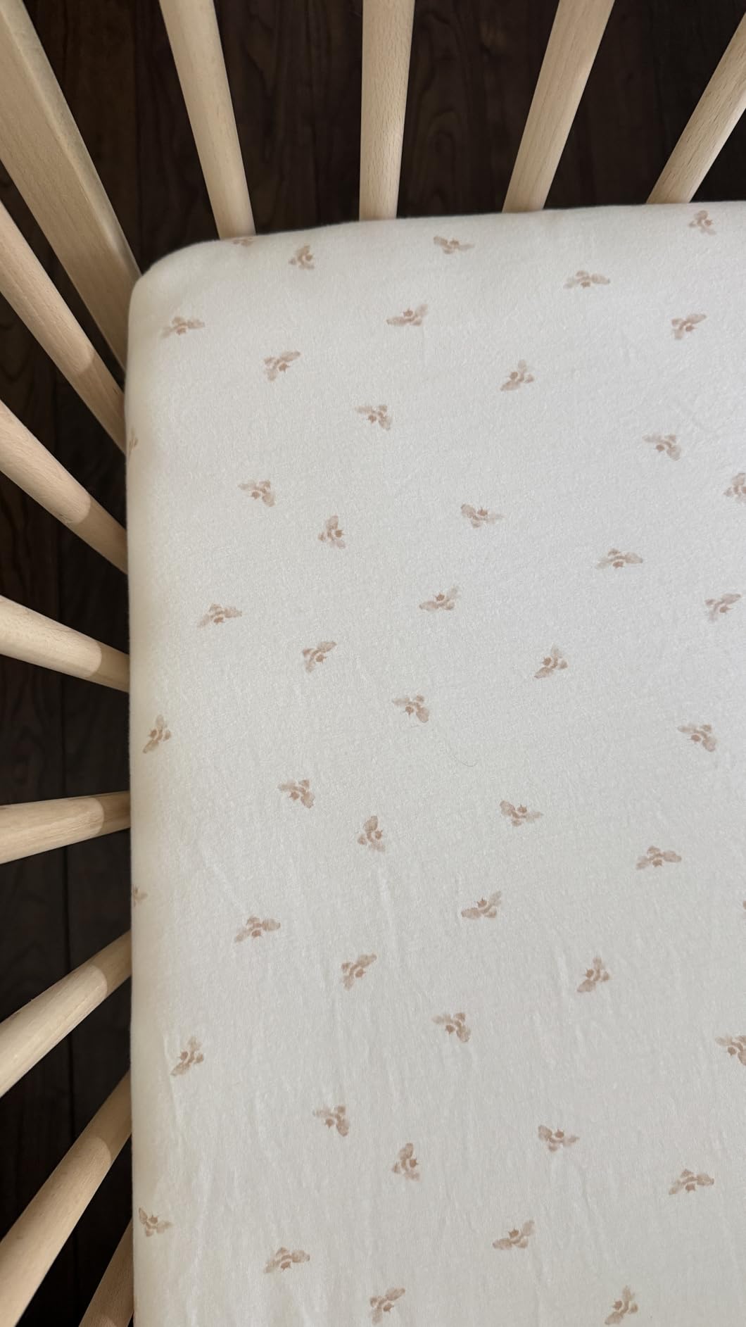 Burt's Bees Baby Essential Organic Cotton Fitted Crib Sheet, Breathable for Boy Girl Standard Crib & Toddler Mattresses customer photo 1