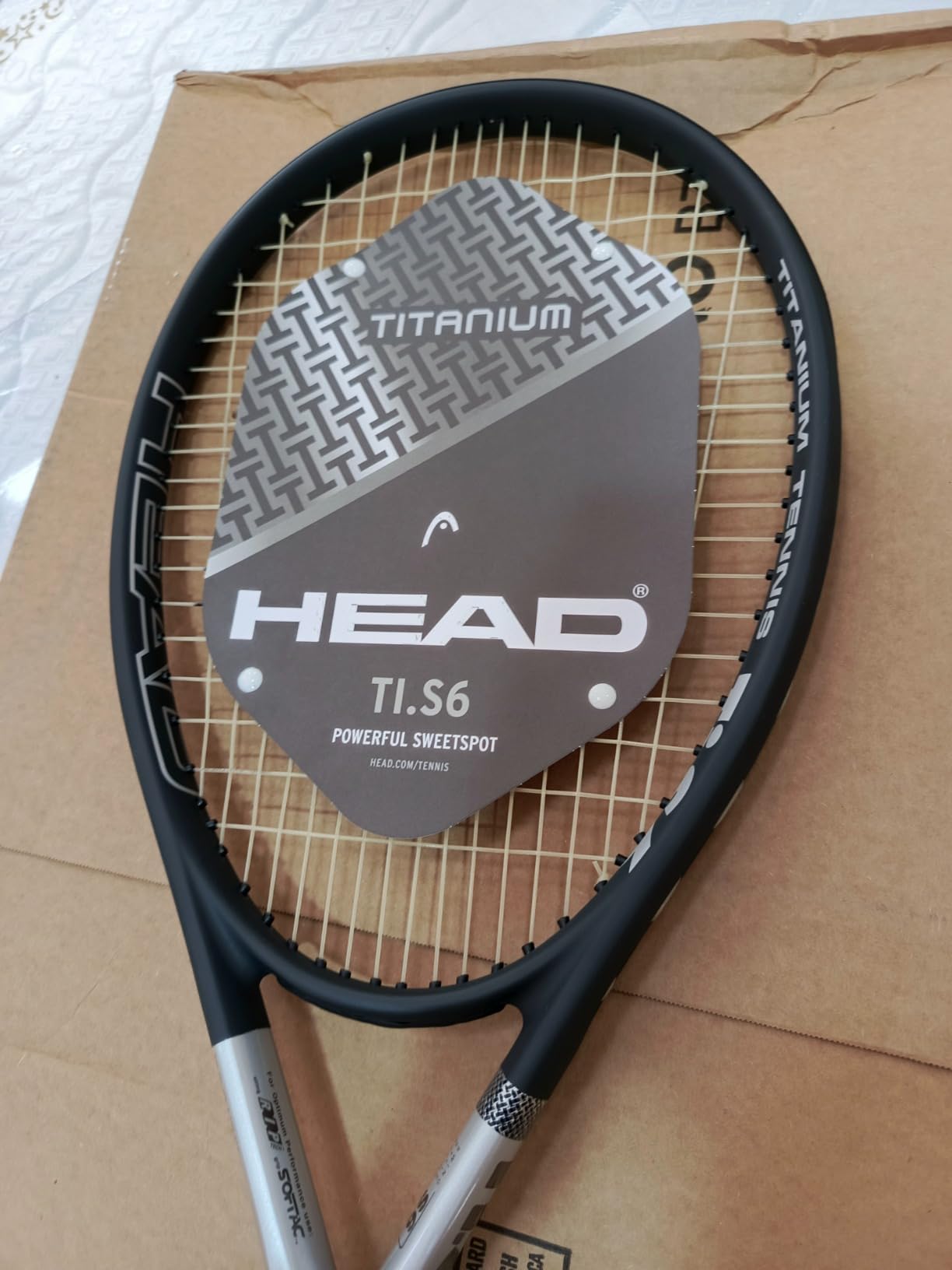 Head Ti S6 Tennis Racket Pre-Strung Head Heavy Balance 27.75 Inch Racquet customer photo 2