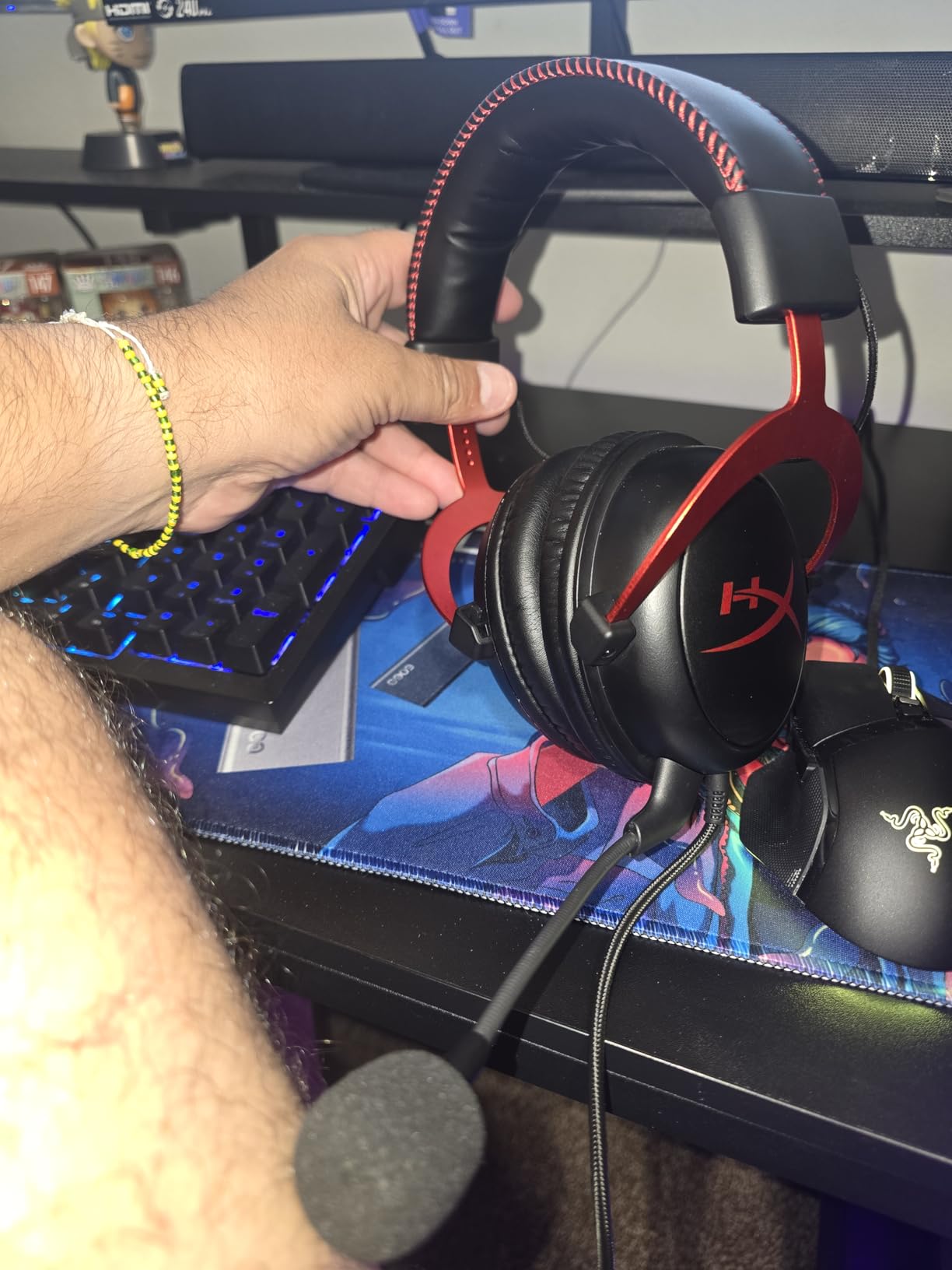 HyperX Cloud II Gaming Headset - 7.1 Surround Sound, Memory Foam Ear Pads, Durable Aluminum Frame customer photo 1