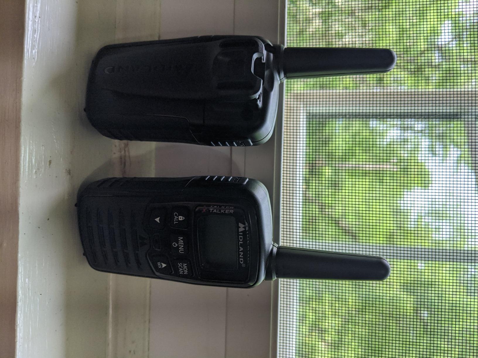 Midland® T10 X-TALKER Two-Way Radios - 22 Channels - Long Range Walkie-Talkies, 38 Privacy Codes - Best Family Camping Radio - 2 Pack customer photo 1