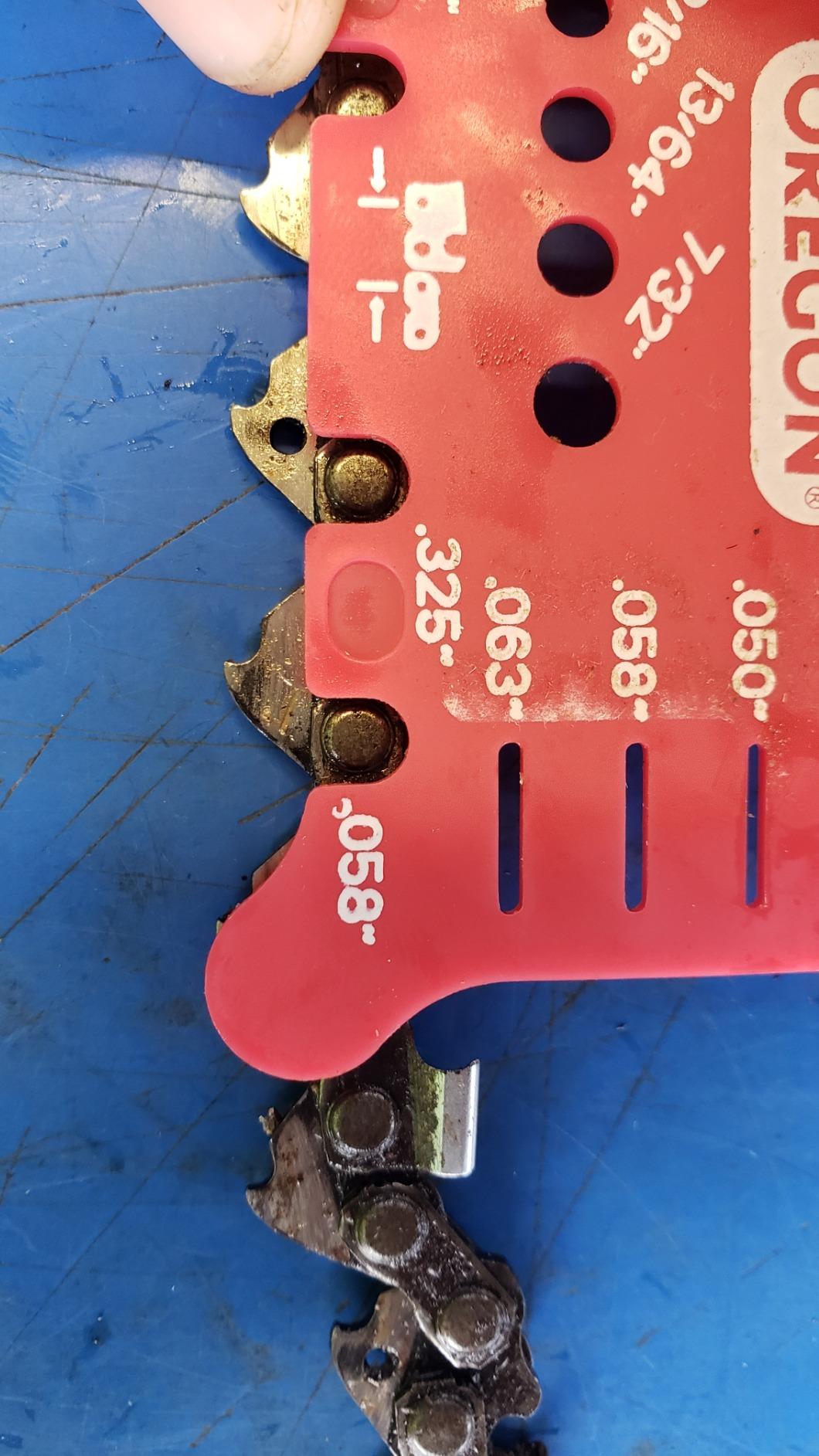 Oregon OEM 556418 Chainsaw Bar & Chain Measuring Tool customer photo 2