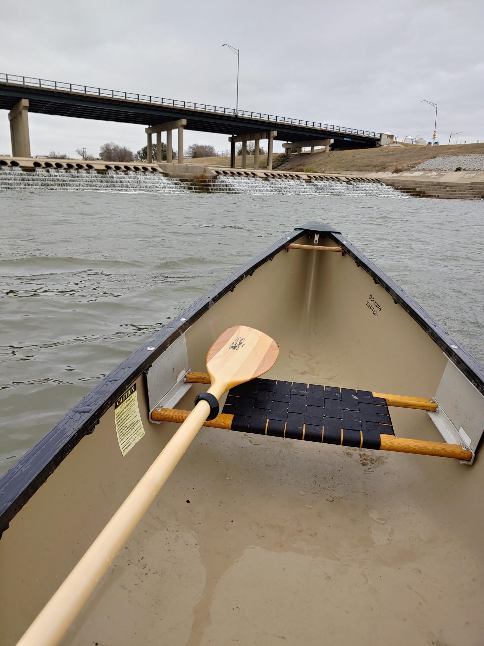 Bending Branches Impression Solo Wood 2-Piece Canoe Paddle customer photo 1