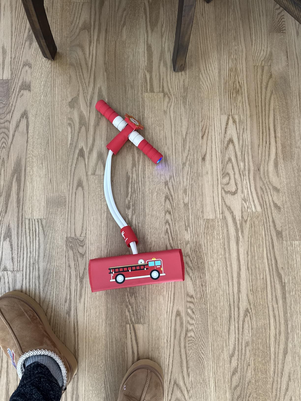 Flybar My First Foam Pogo Jumper for Kids Fun and Safe Pogo Stick for Toddlers, Durable Foam and Bungee Jumper for Ages 3 and up, Supports up to 250lbs customer photo 2