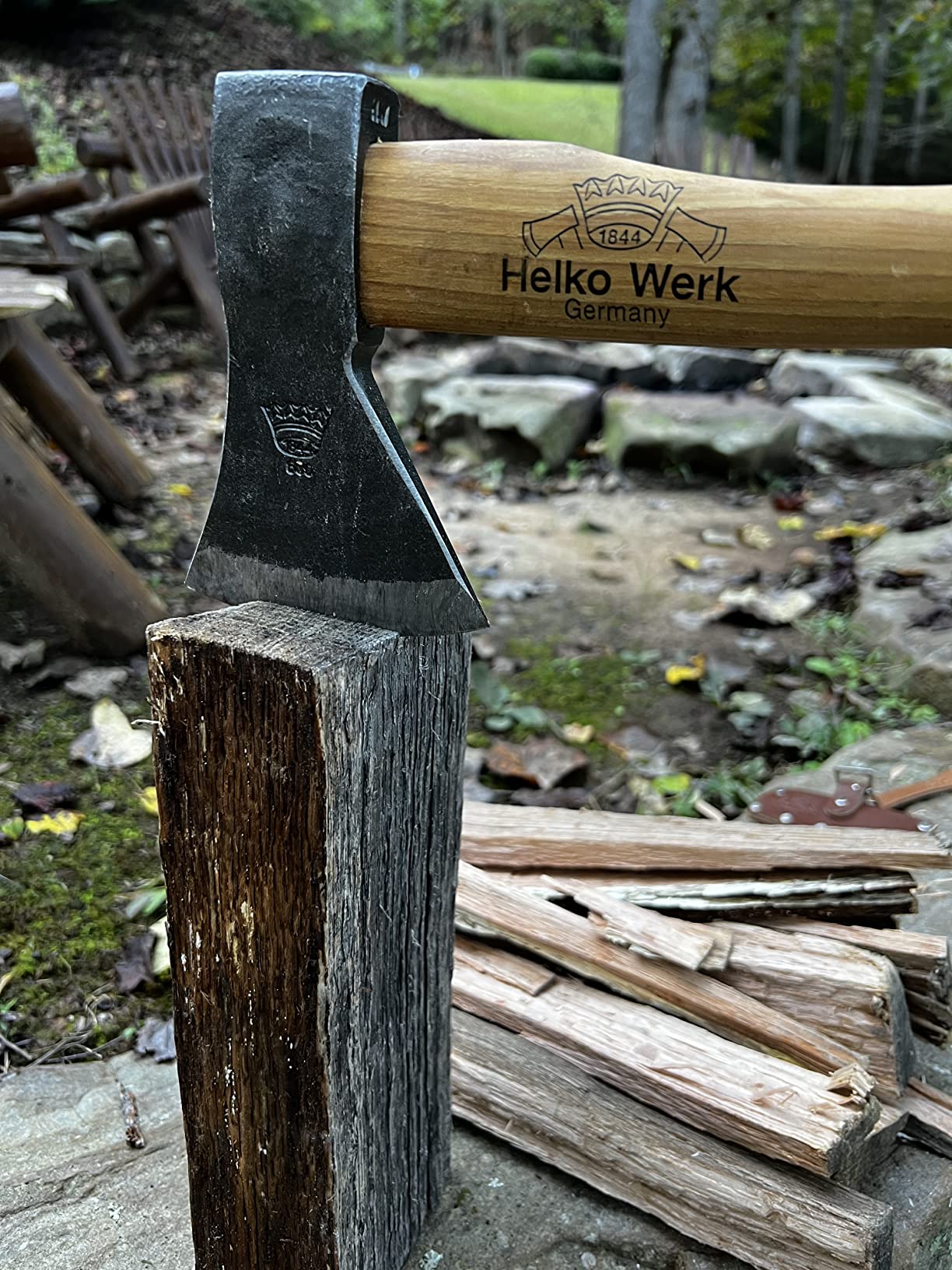 1844 Helko Werk Germany Traditional Rheinland Hatchet - Made in Germany Camping and Bushcraft Hatchets customer photo 1