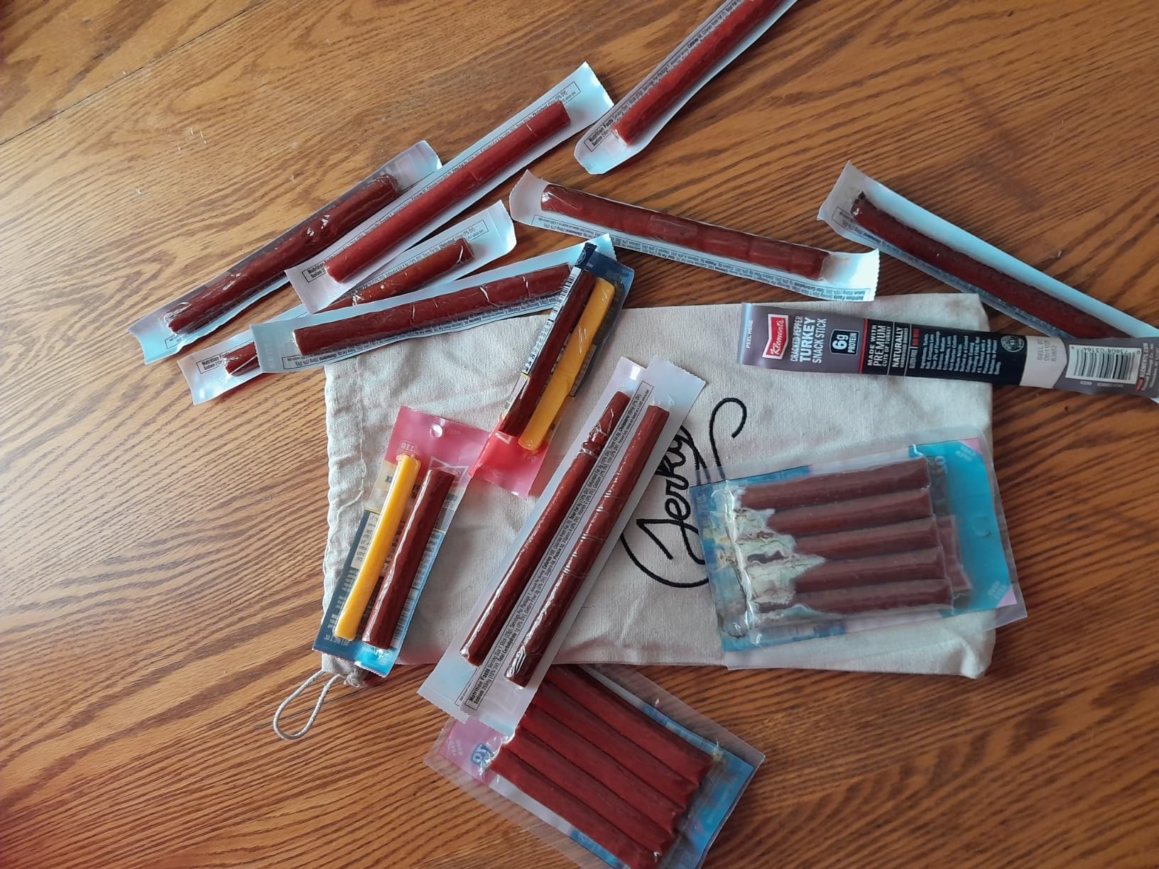 Jerky.com 26pc Meat Sticks Variety Pack | Beef Jerky Gifts for Men | Low Sugar & High Protein | Gluten Free & Keto Meat Sticks | Pork, Turkey, Ham Beef Jerky Sticks & Cheese Sticks | Birthday Gifts for Men customer photo 2