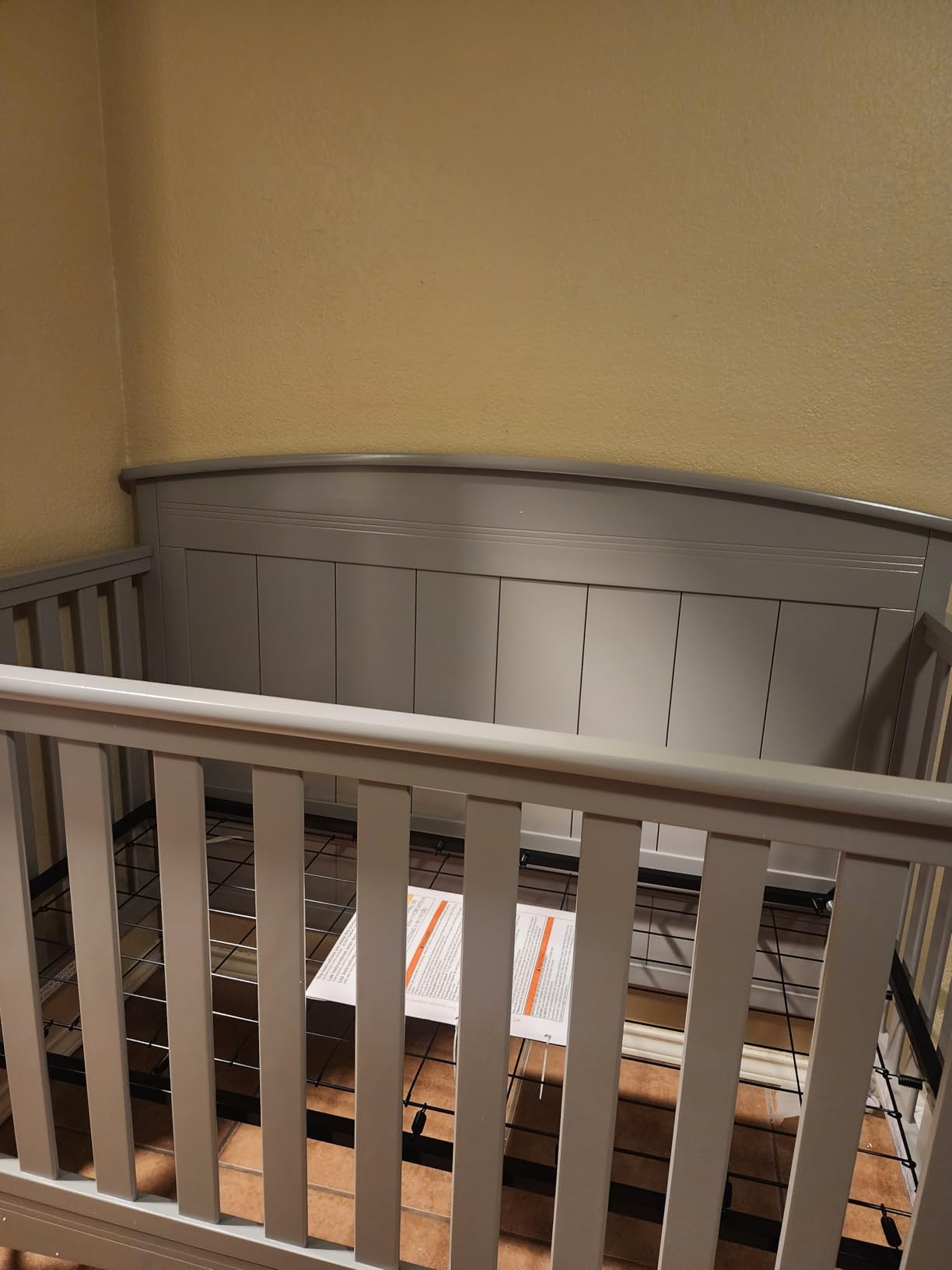 Delta Children Archer 4-in-1 Crib, Grey customer photo 2