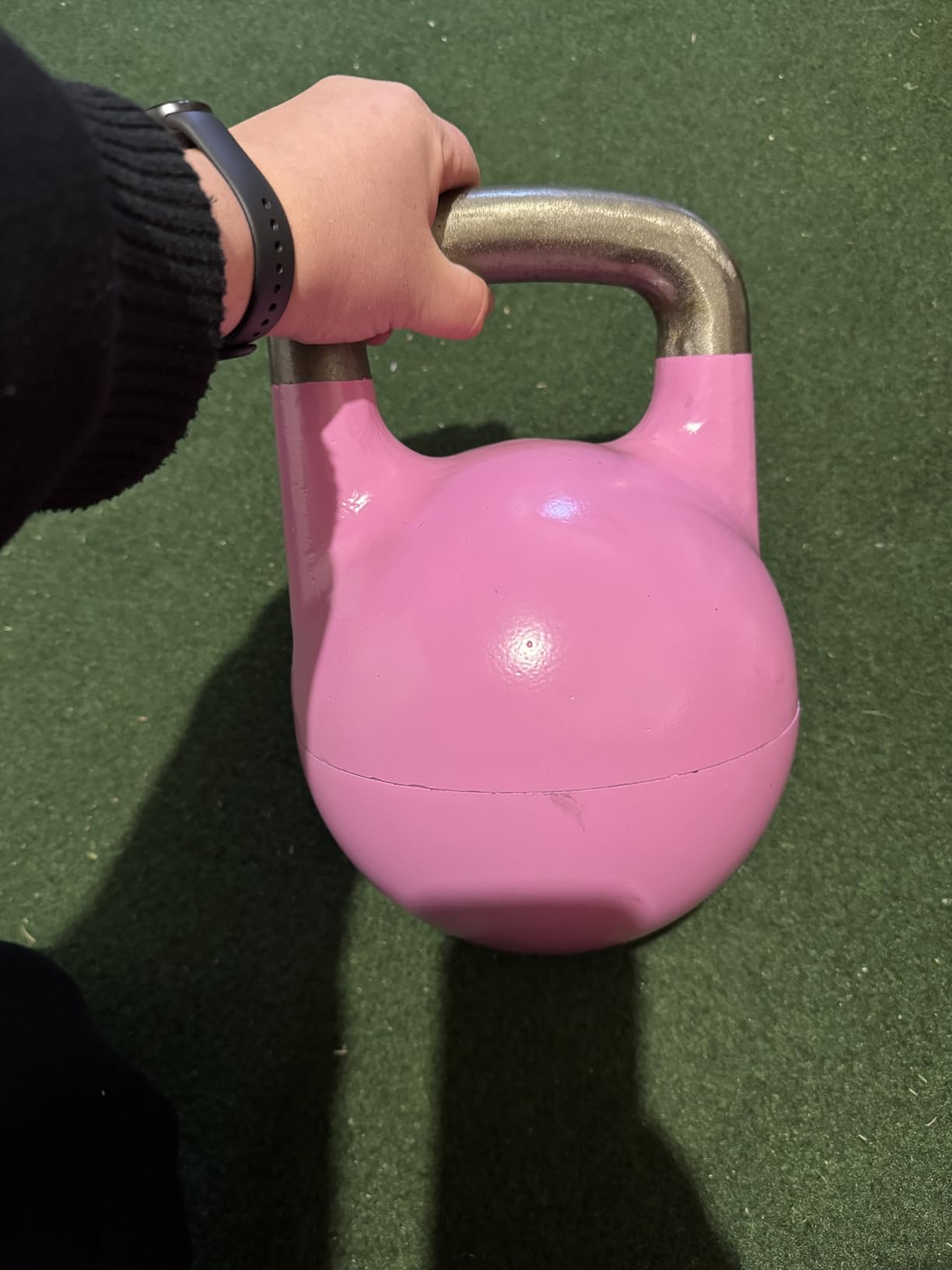 Kettlebell Kings Adjustable Kettlebell Set, 26-70 lb - Strength Training Kettlebells with 7 Plates - Secure Lock System and Durable Steel Kettle Bell for Swings, Squats, Presses and Full-Body Training customer photo 2