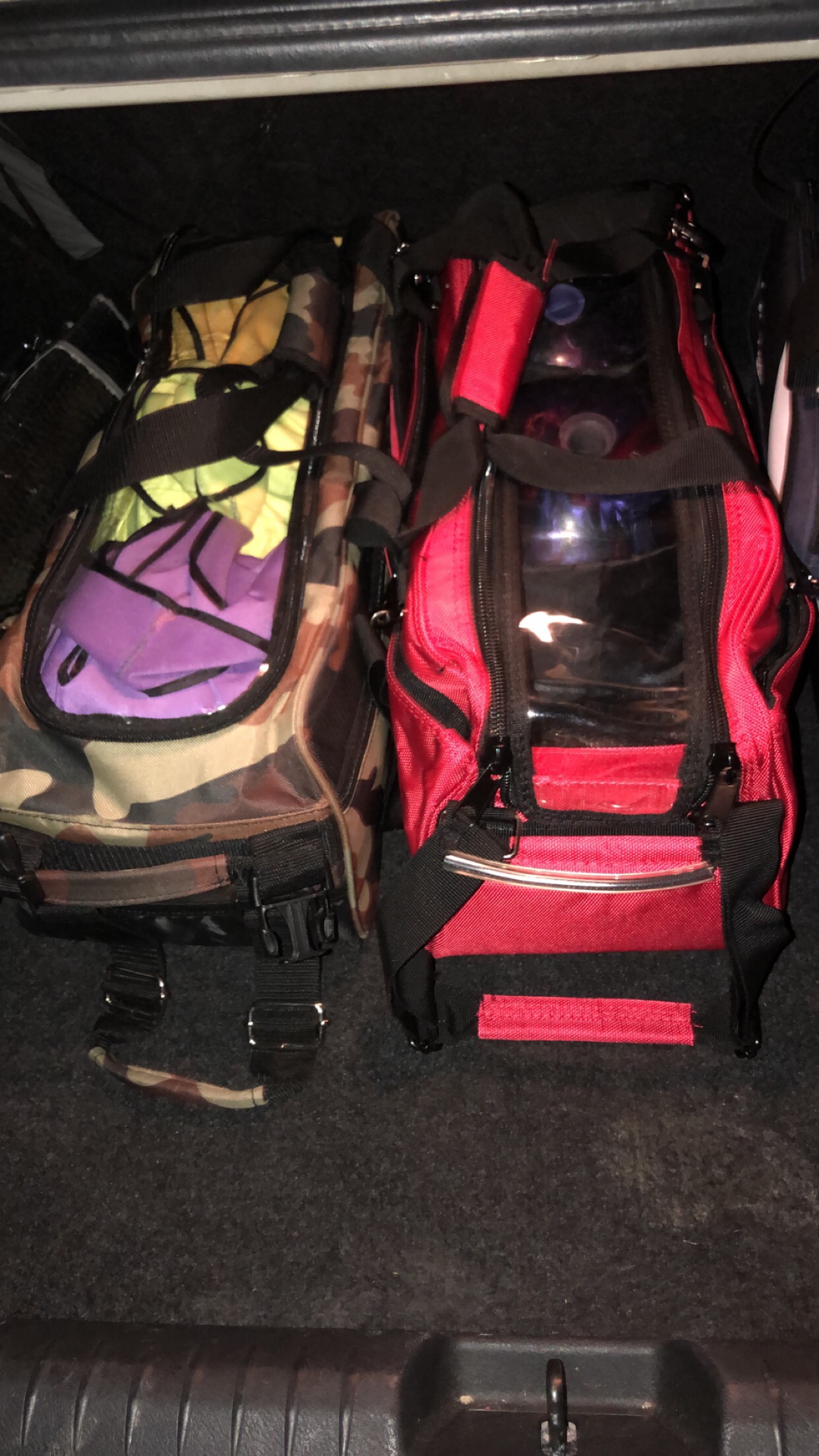 3 Ball Deluxe Bowling Tournament Roller Tote with detachable Shoe and Accessory Bag customer photo 1