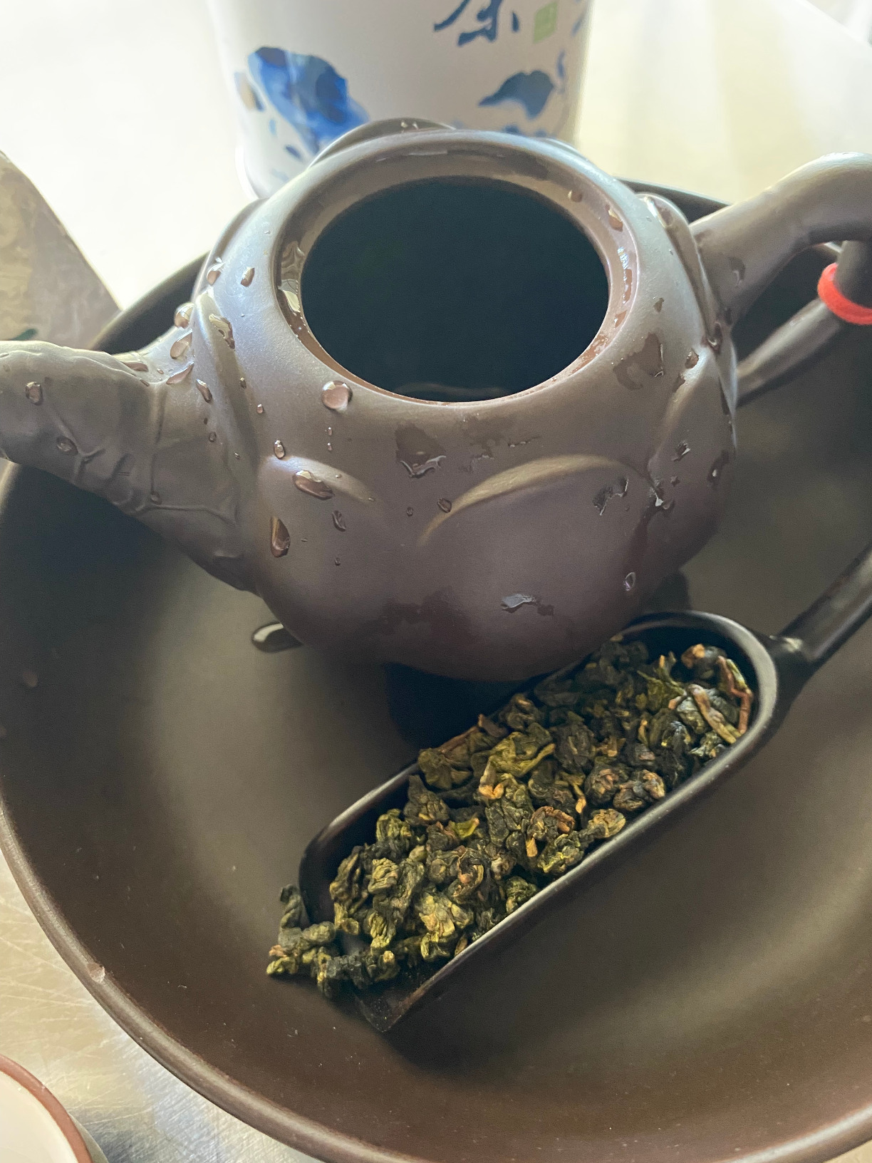 ZONE - 365 Oolong Loose Leaf Tea from Taiwan Alishan District - High Mountain Premium Quality, 70 Cups Fresh Smooth Unsweetened Loose Tea - 150 Gram (pack of 2) customer photo 1