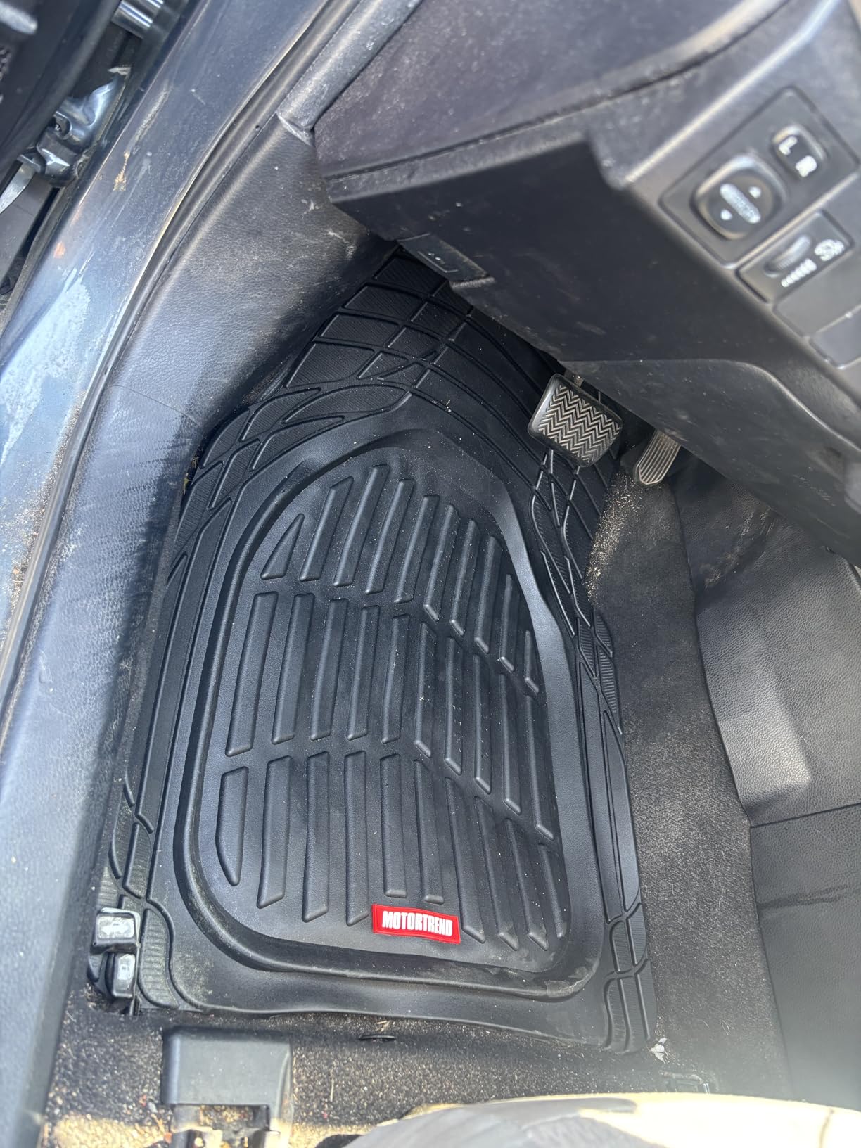 Motor Trend FlexTough Floor Mats for Cars, Gray Deep Dish All-Weather Mats, Waterproof Trim-To Fit Automotive Floor Mats for Trucks SUV, Universal Liner Car Accessories customer photo 2