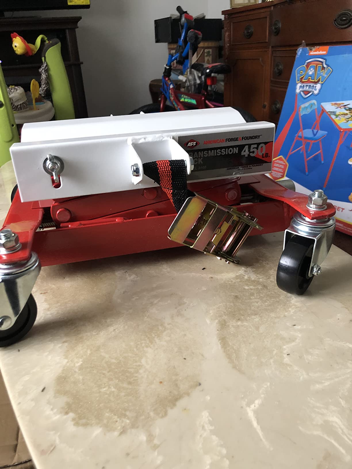 AFF Manual Transmission Jack - Use 1/2