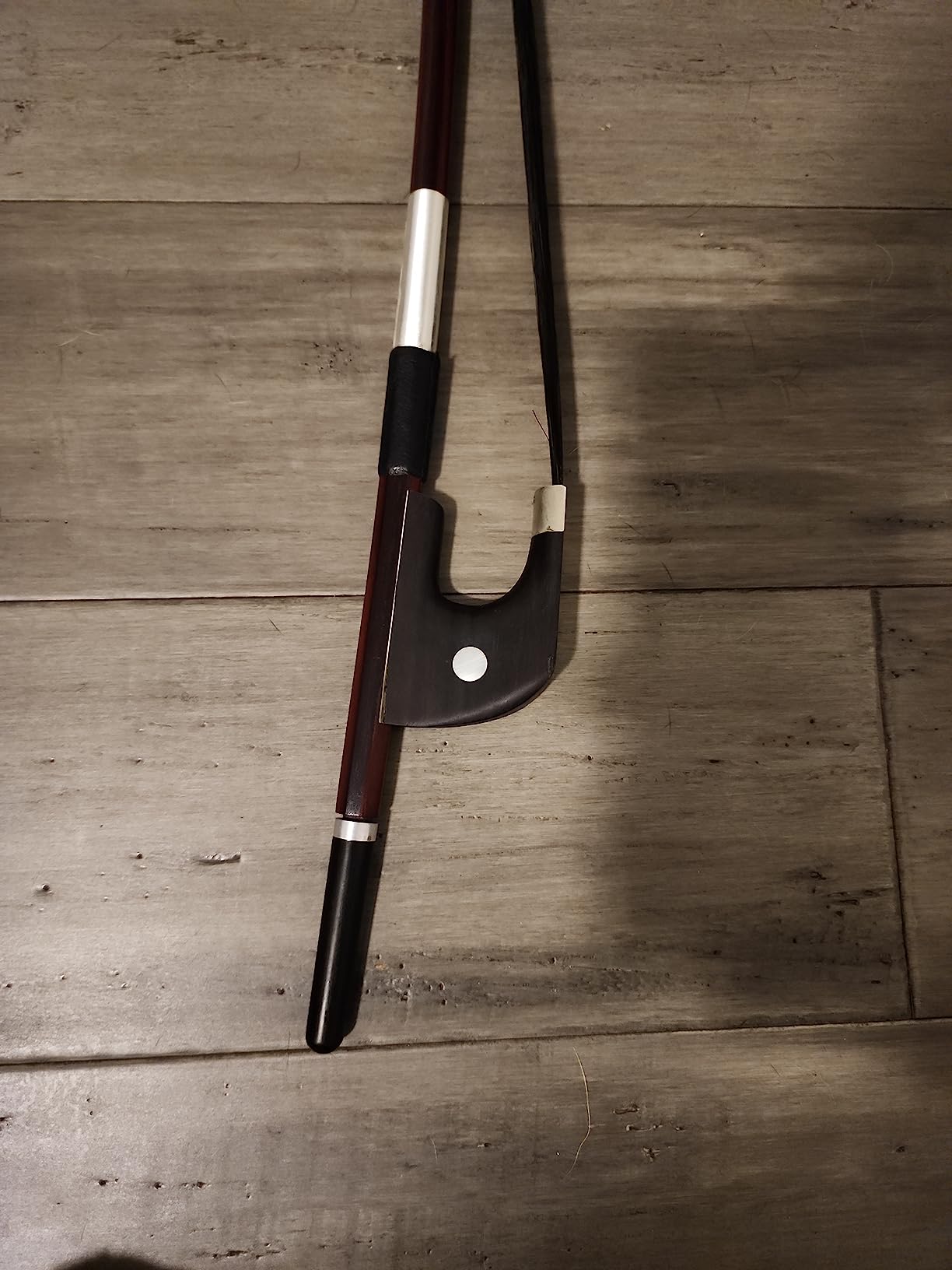 Full Size New German Double Bass Bow Pernambuco Performance for Advanced Level! Art No.310BG 4/4 customer photo 2