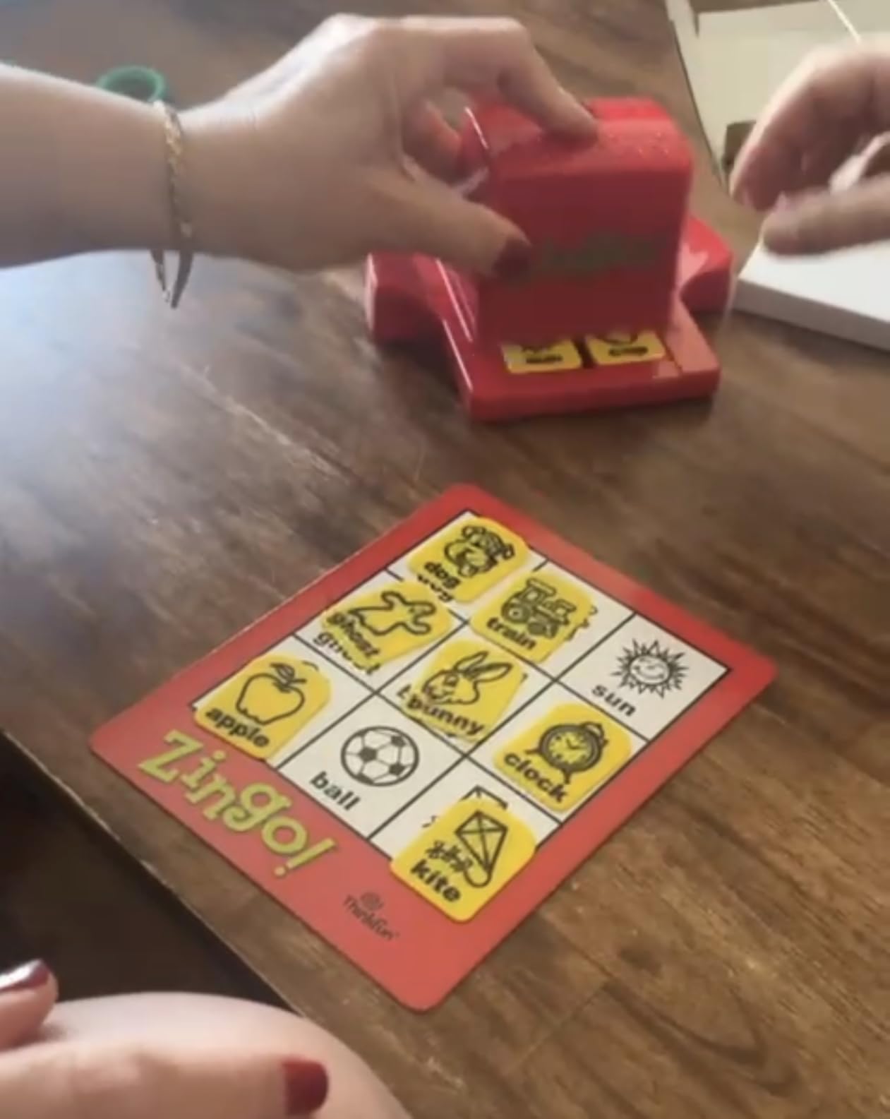 ThinkFun Zingo Bingo Award Winning Preschool Game for Pre-Readers and Early Readers Age 4 and Up customer photo 1