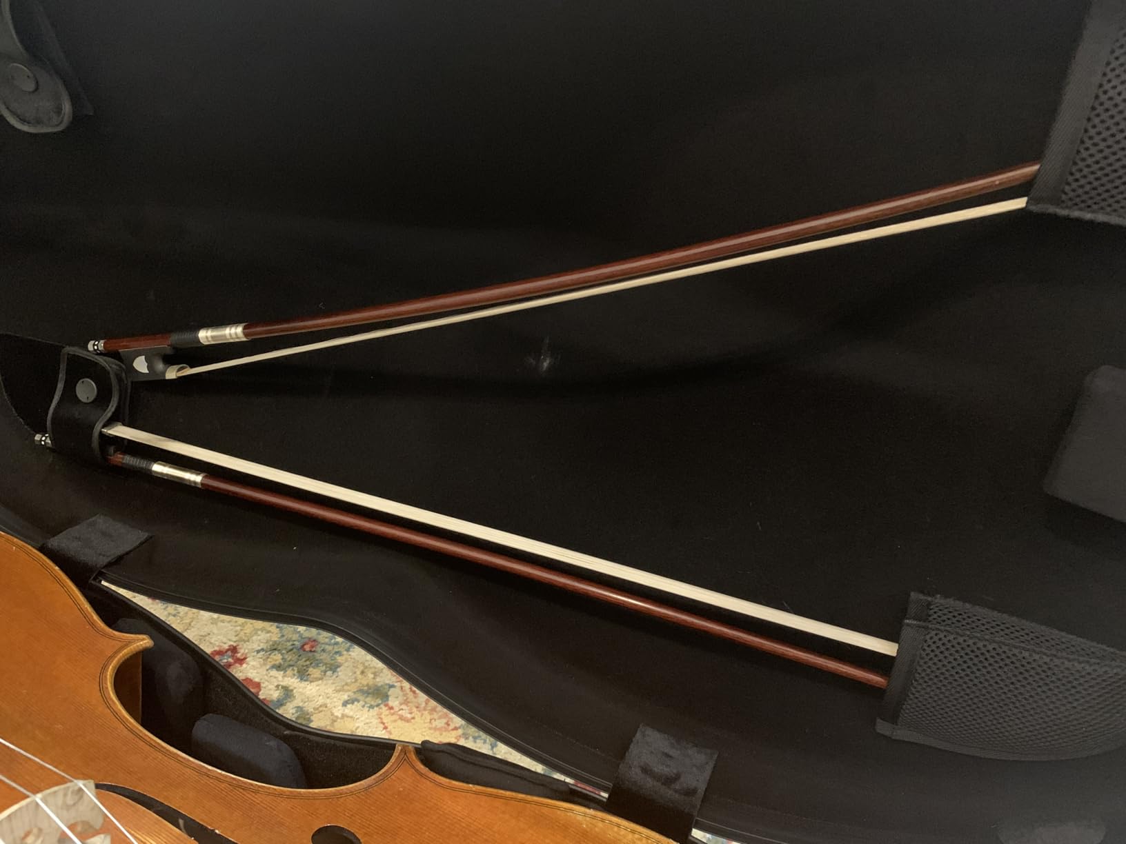 Full Size PERNAMBUCO Cello Bow For Professional Players Deep and Powerful SOUND Natural Horsehair, Art No.430C customer photo 1