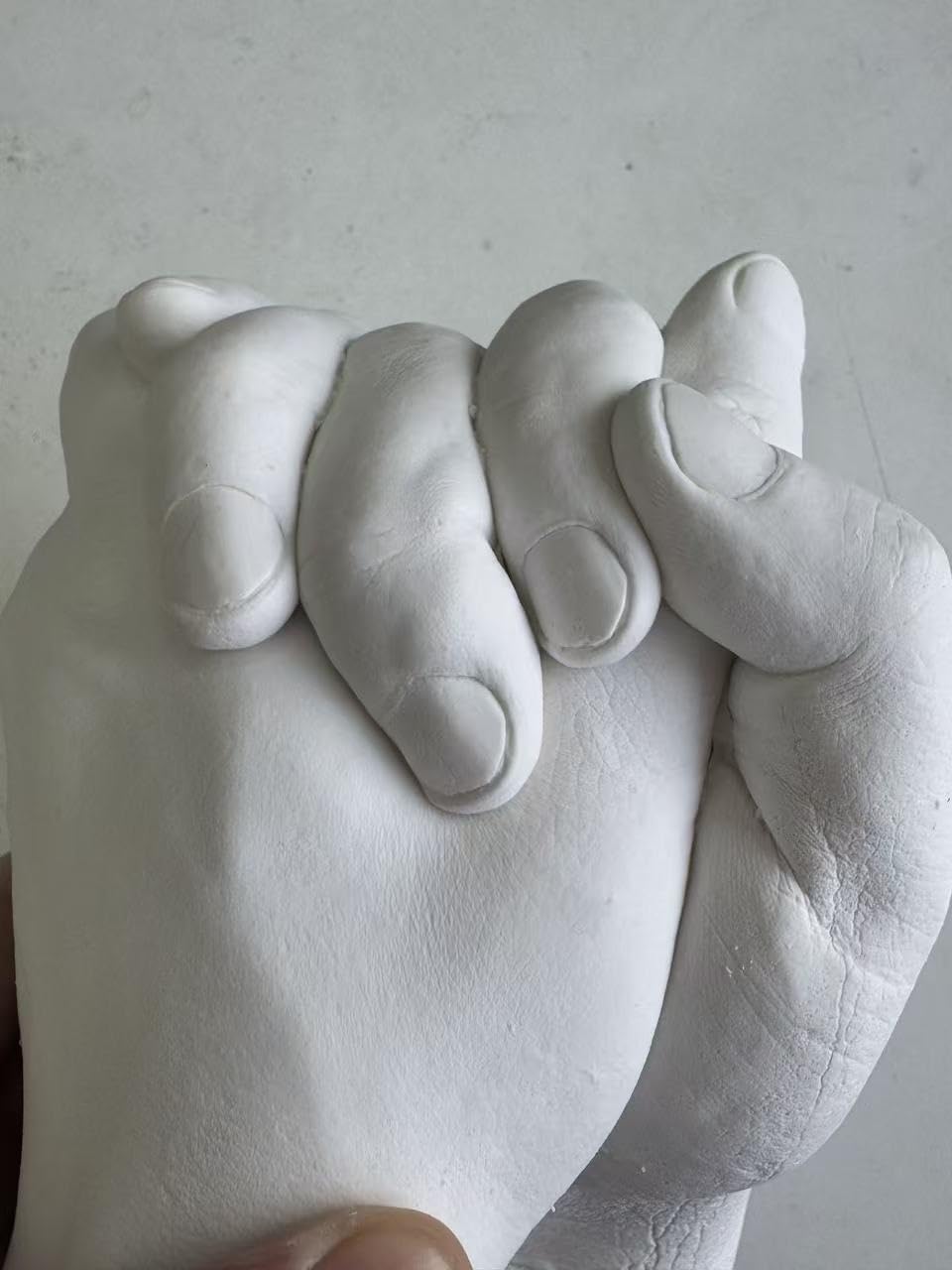 Luna Bean Hand Casting Kit - The Original Hand Mold Kit - Mothers Day Gifts for Mom - Anniversary Engagement Gifts for Women Men Couples Wife Boyfriend Girlfriend Wedding Bridal Shower customer photo 1