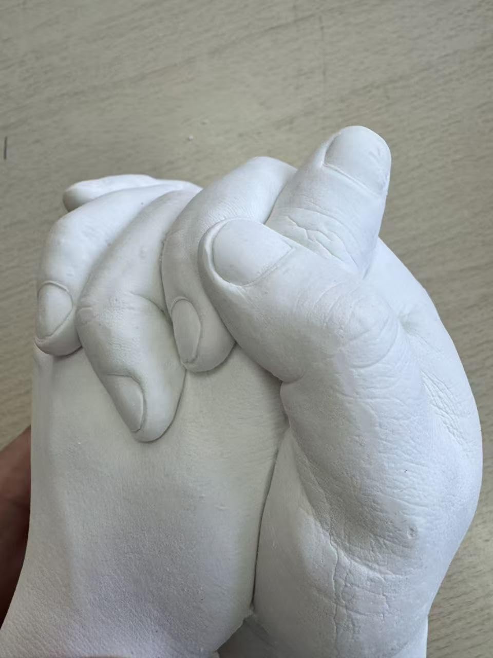 Luna Bean Hand Casting Kit - The Original Hand Mold Kit - Mothers Day Gifts for Mom - Anniversary Engagement Gifts for Women Men Couples Wife Boyfriend Girlfriend Wedding Bridal Shower customer photo 2