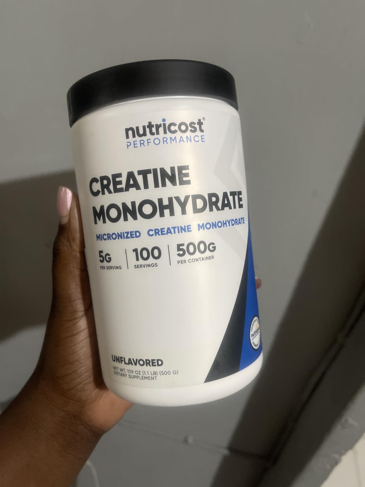 Nutricost Creatine Monohydrate Micronized Powder (1 KG) - Pure Creatine Monohydrate customer photo 2