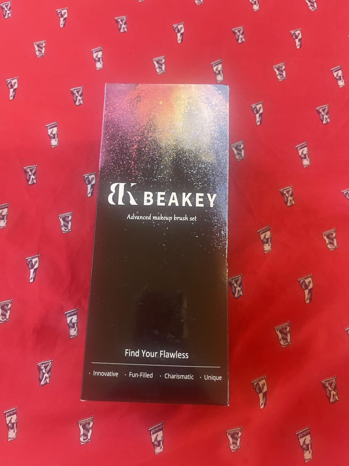 BEAKEY Makeup Brushes Set, Professional Foundation Eyeshadow Concealer Blush Powder Bronzer Applicator, 2 Blender Sponge with Beauty Paper Case customer photo 2