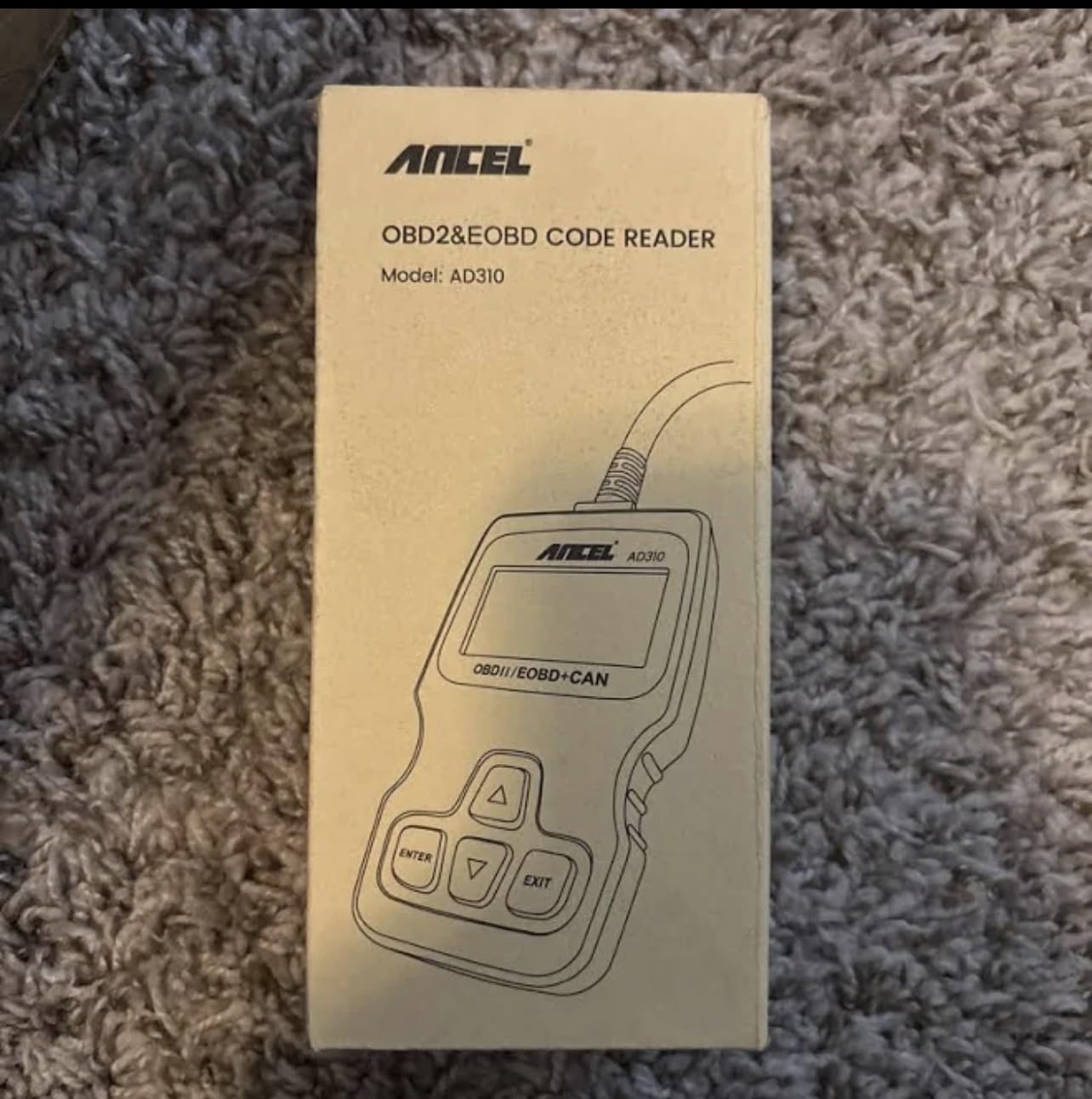 ANCEL AD310 Classic Enhanced Universal OBD II Scanner Car Engine Fault Code Reader CAN Diagnostic Scan Tool, Read and Clear Error Codes for 1996 or Newer OBD2 Protocol Vehicle customer photo 1