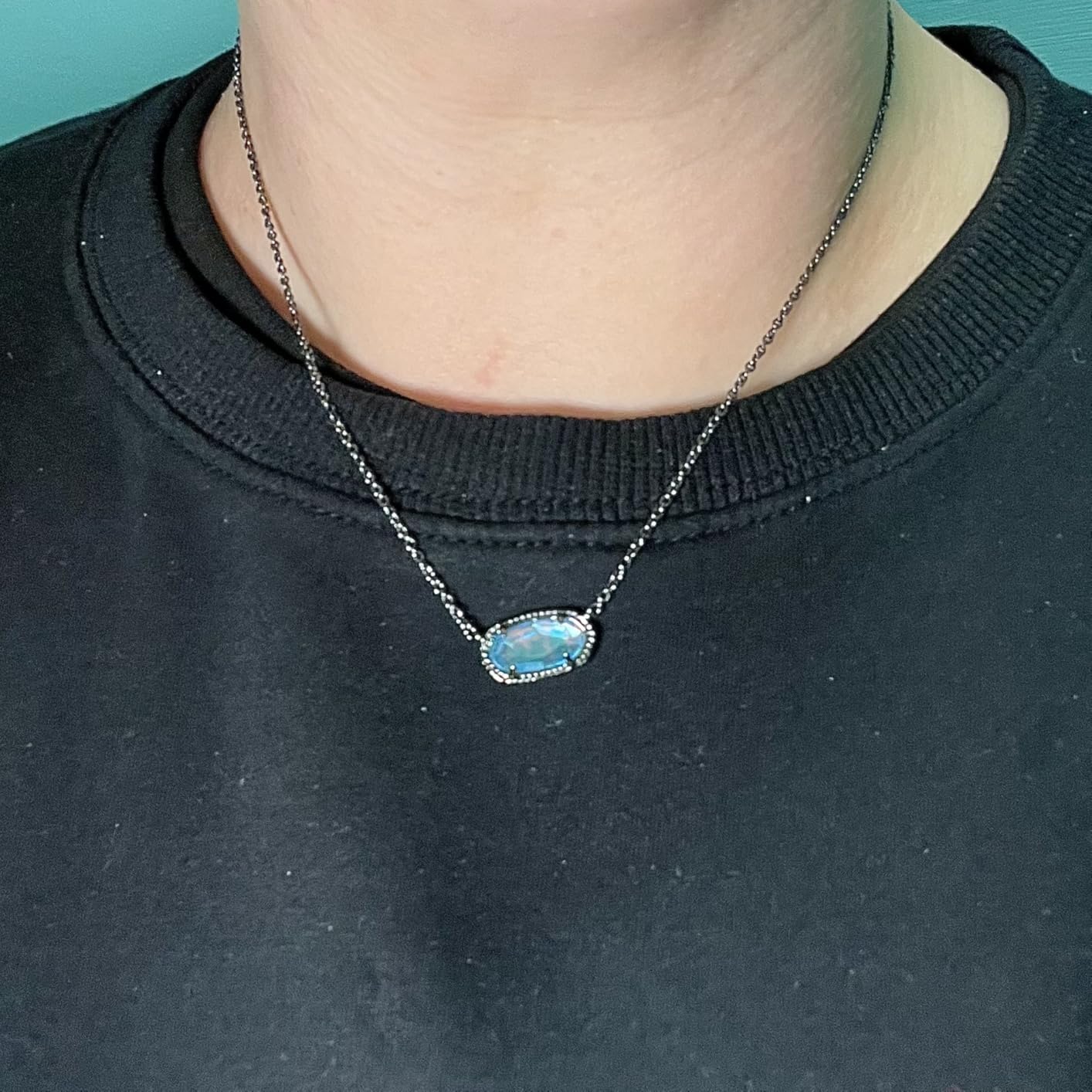 Kendra Scott Elisa Pendant Necklace for Women, Fashion Jewelry, 14k Gold-Plated customer photo 1