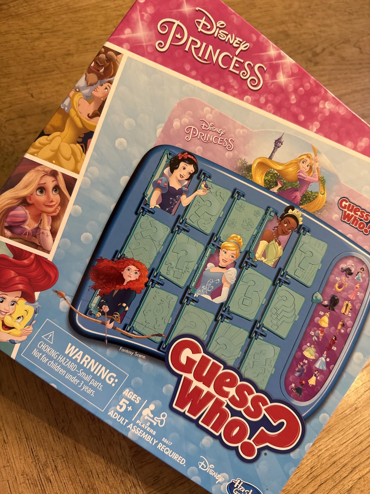 Hasbro Gaming Guess Who? Disney Princess Edition Kids Board Game, Fun Game for Families and Kids Ages 5 and Up, Easter Gifts for Boys and Girls, Preschool Games (Amazon Exclusive) customer photo 2