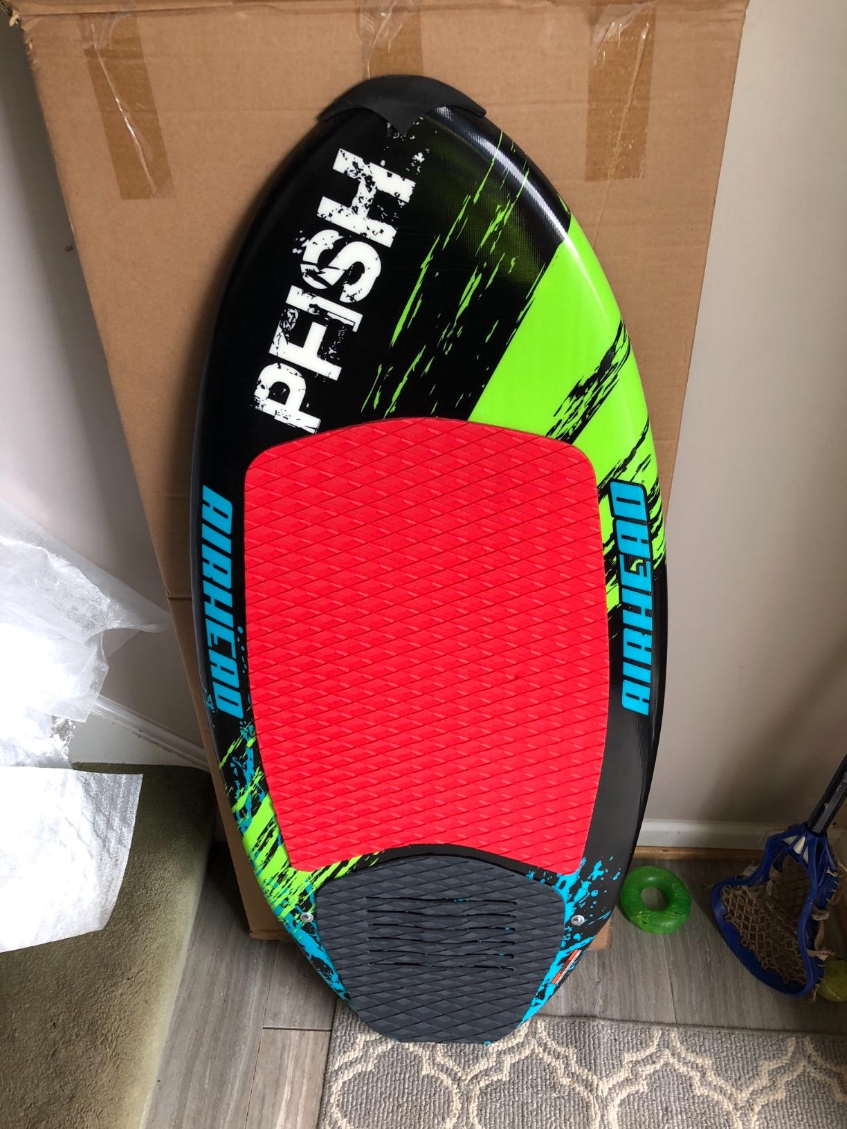 Airhead Wakesurf Boards, EVA Traction Pads, Adjustable Foot Straps, Great for All Skill Levels, Multiple Sizes/Styles customer photo 2