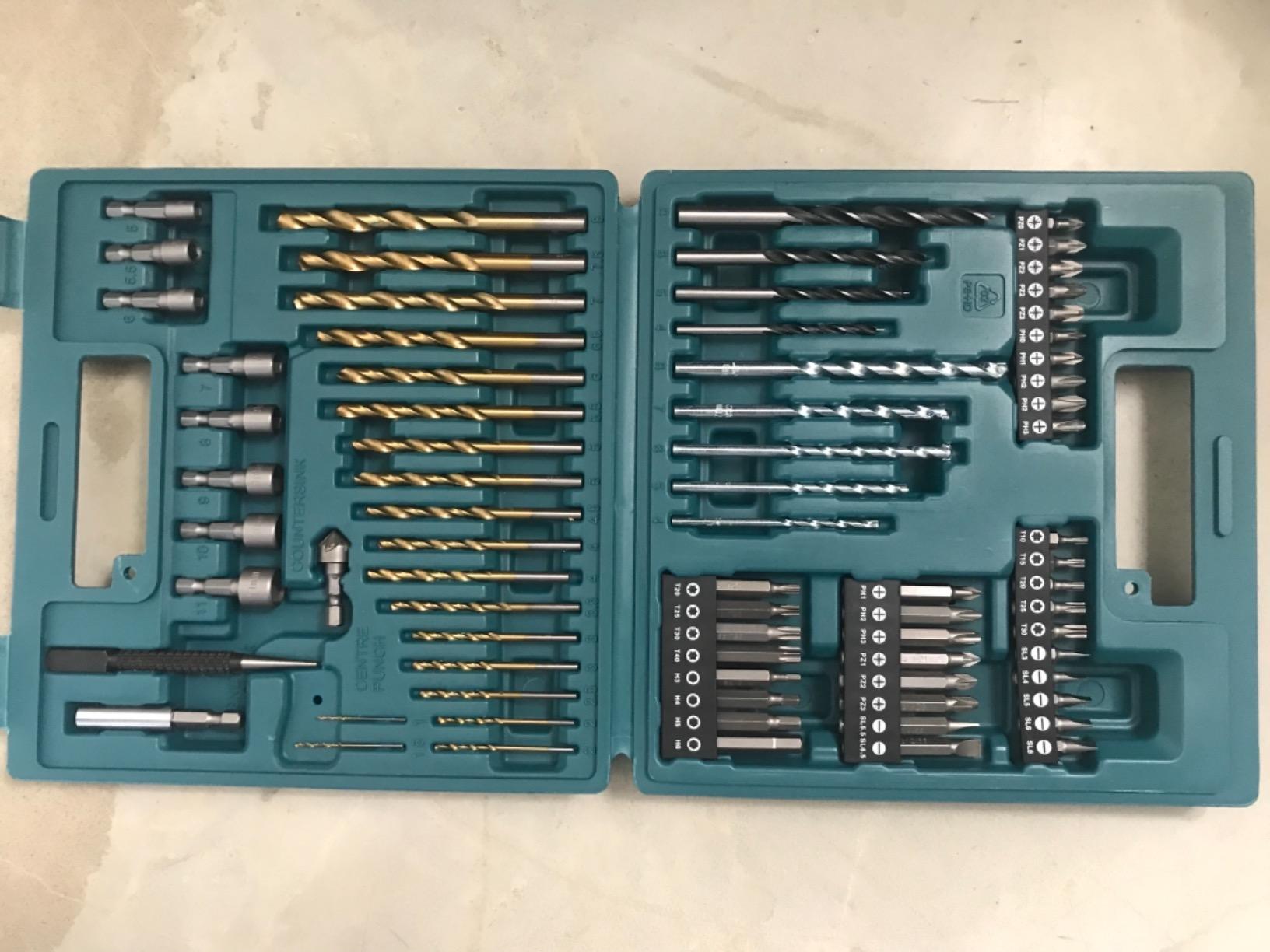B-49373 75 PC Metric Drill and Screw Bit Set customer photo 2