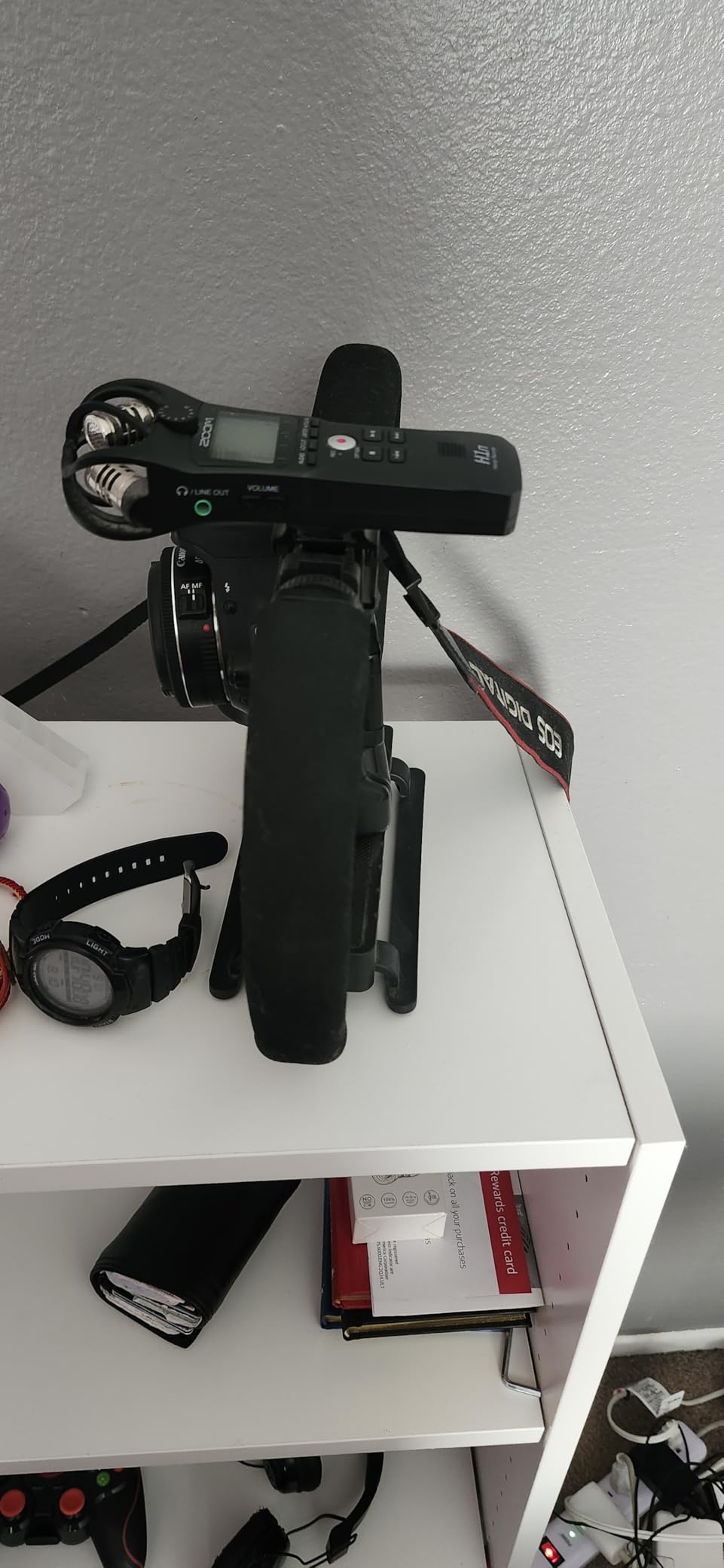 3-Shoe DSLR/Mirrorless/Action Camera Camcorder Phone Stabilizer Expansion Cage Mount Moviemaking Holder Rig YouTube Tiktok Vlogging Video Kit Compatible with GoPro Canon Nikon Sony iPhone Android customer photo 1