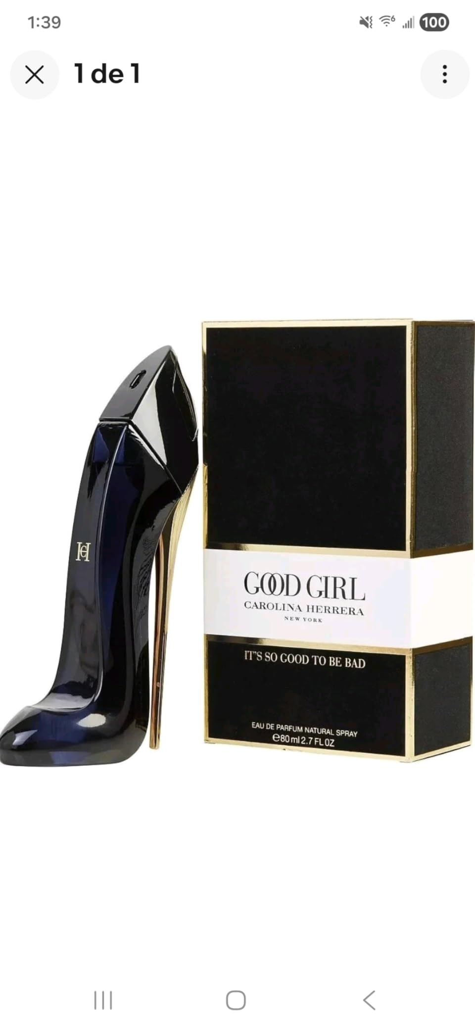 Carolina Herrera Good Girl Fragrance For Women - Floral Family Notes Of Tuberose, Tonka Bean And Jasmine Sensual Evocative Both Freshly Light Moodily Dark Edp Spray 2.7 Oz customer photo 1