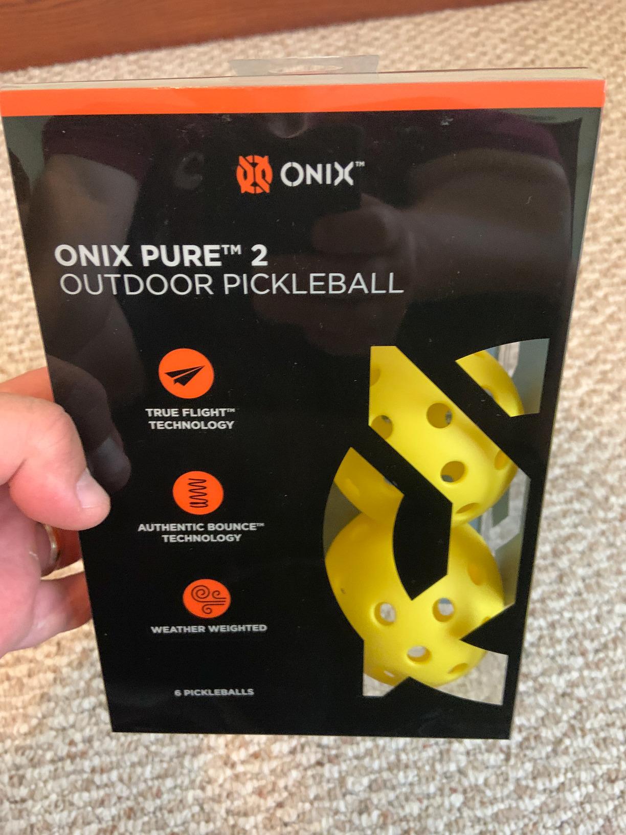 Onix Pickleball Outdoor Balls - Pure 2 and Dura 40 - USA Pickleball Approved customer photo 2