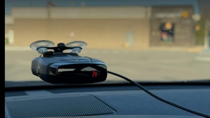 Cobra RAD 350 Laser Radar Detector - Long Range, False Alert Filter, OLED Display, Black customer photo 1