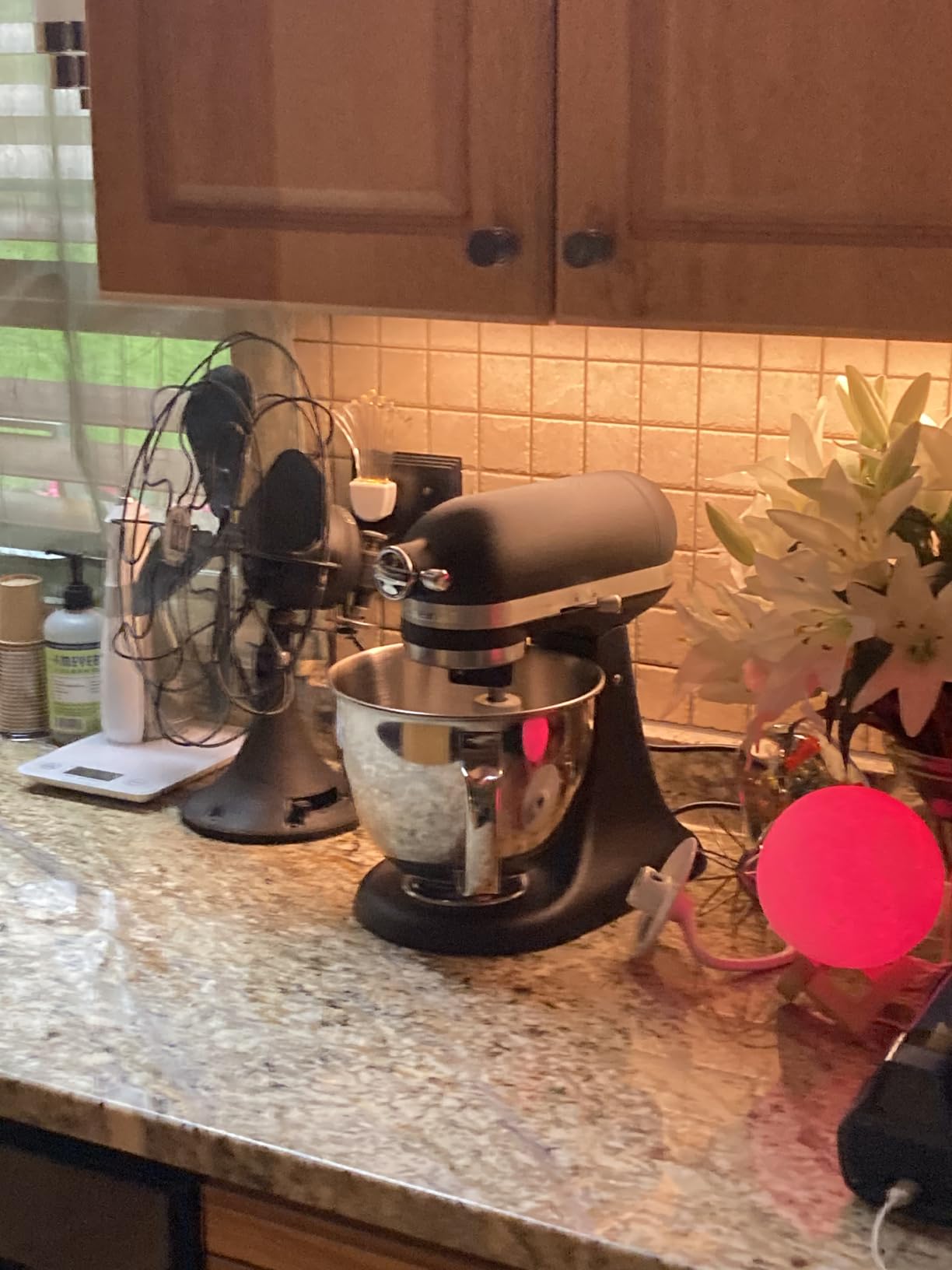 KitchenAid Artisan Mini 3.5 Quart Tilt-Head Stand Mixer - KSM3316X - Candy Apple Red customer photo 2