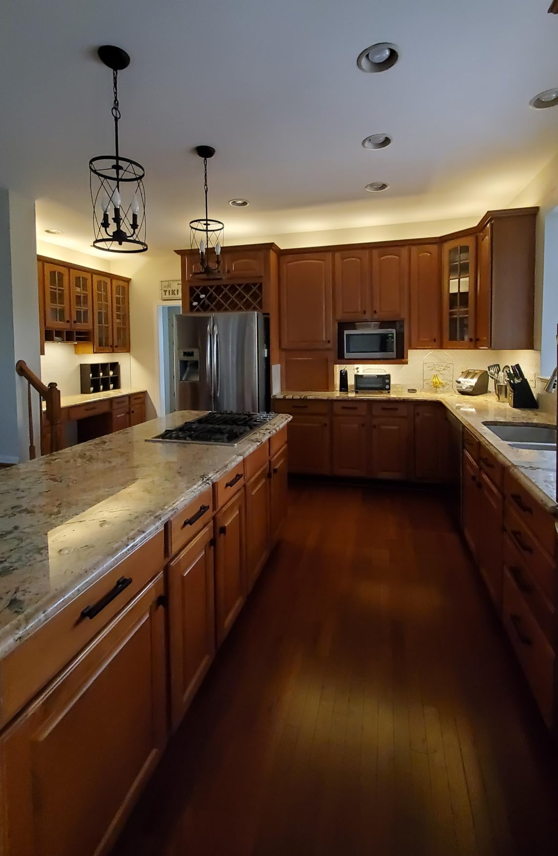 Under Cabinet LED Lighting Kit Plug in or Hardwired, 6 pcs 12 Inches Light Strips, 2000 Lumen, Super Bright, for Kitchen Counter, Closet, Shelf Lights, 31W, Warm White (6 Bars) customer photo 2