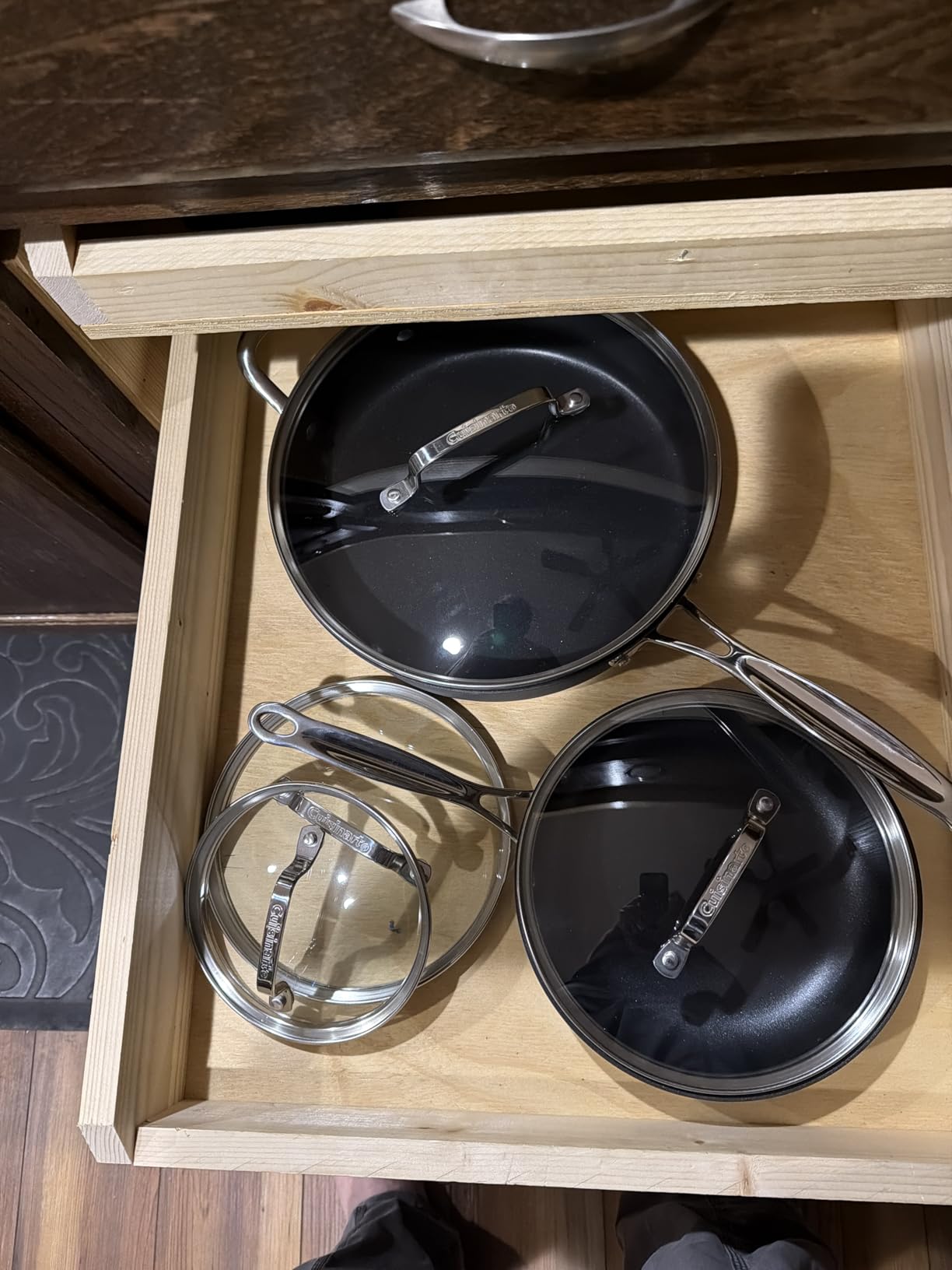 Cuisinart 17-Piece Pots and Pans Set, Non Stick Hard Anodized Cookware Set, Compatible with Electric, Gas Cooktops, Dishwasher Safe, Oven Safe Pot Set, Cool Grip Handles, Aluminum Core for Even Heat customer photo 1