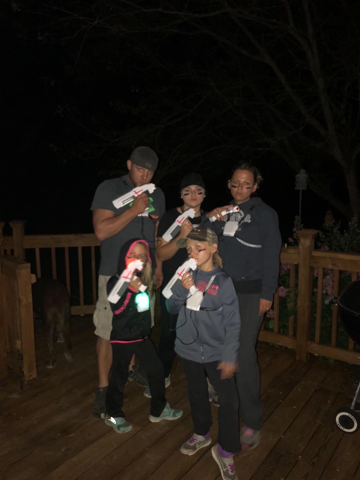 LASER X The Original Two Player Laser Tag Gaming Set, Blasters & Vest Sensors, Ages 6+ customer photo 2