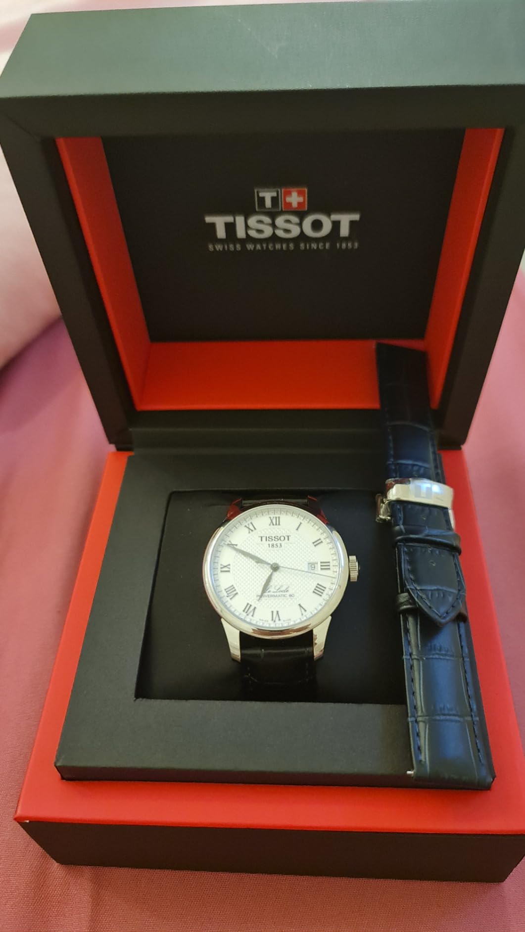 Tissot Men's Le Locle Stainless Steel Dress Watch customer photo 1