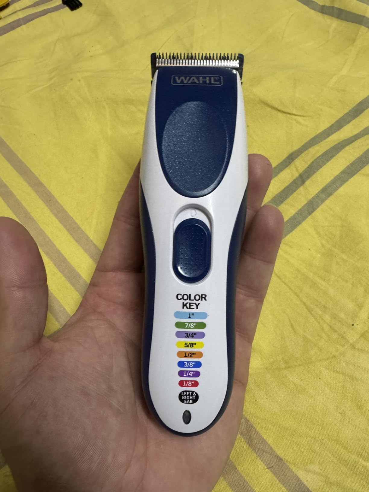 Color Pro Cordless Rechargeable Hair Clipper & Trimmer - Easy Color-Coded Guide Combs - for Men, Women, & Children - Model 9649P customer photo 2