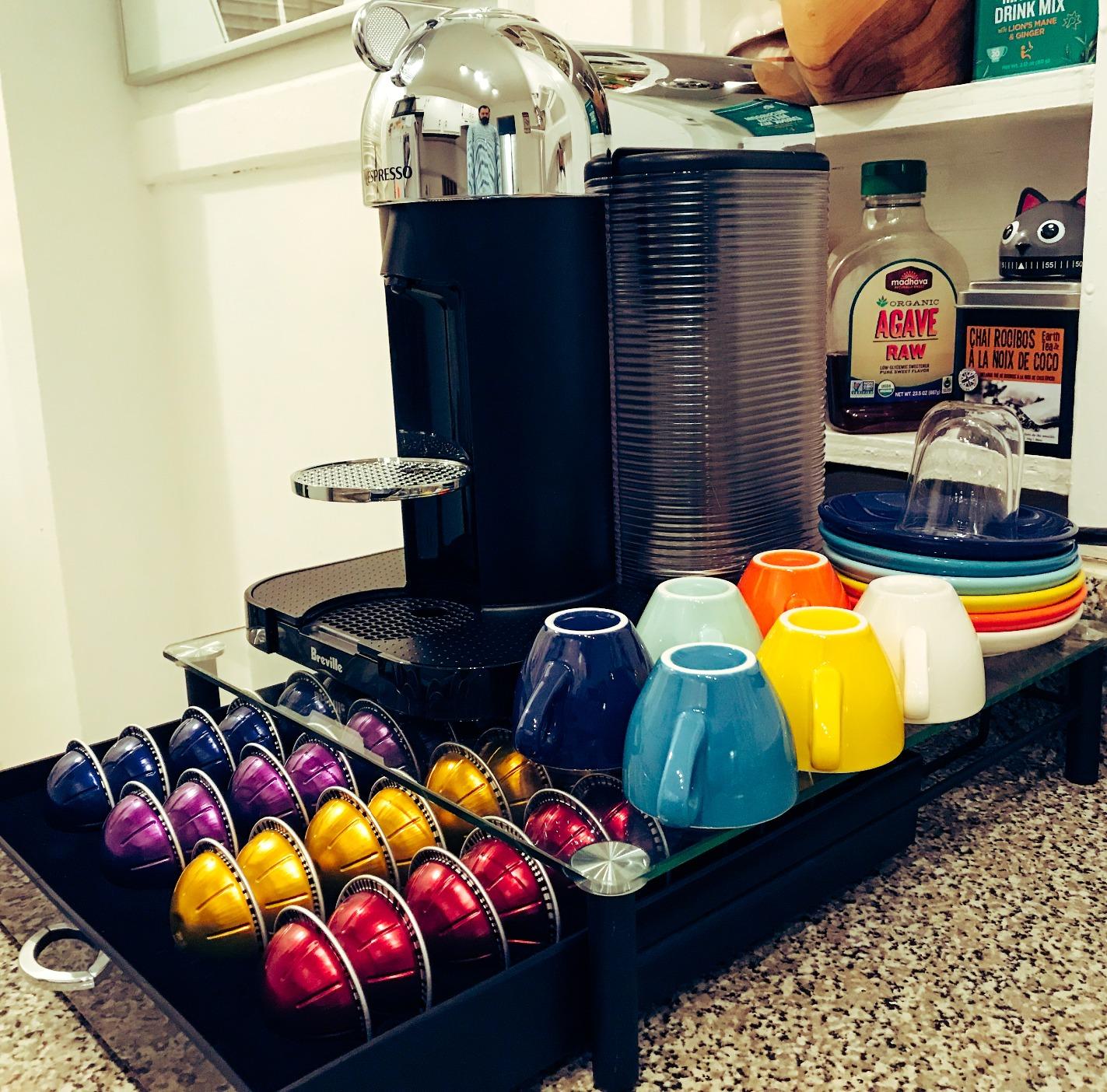 Vertuo Coffee and Espresso Maker by Breville, Chrome customer photo 1