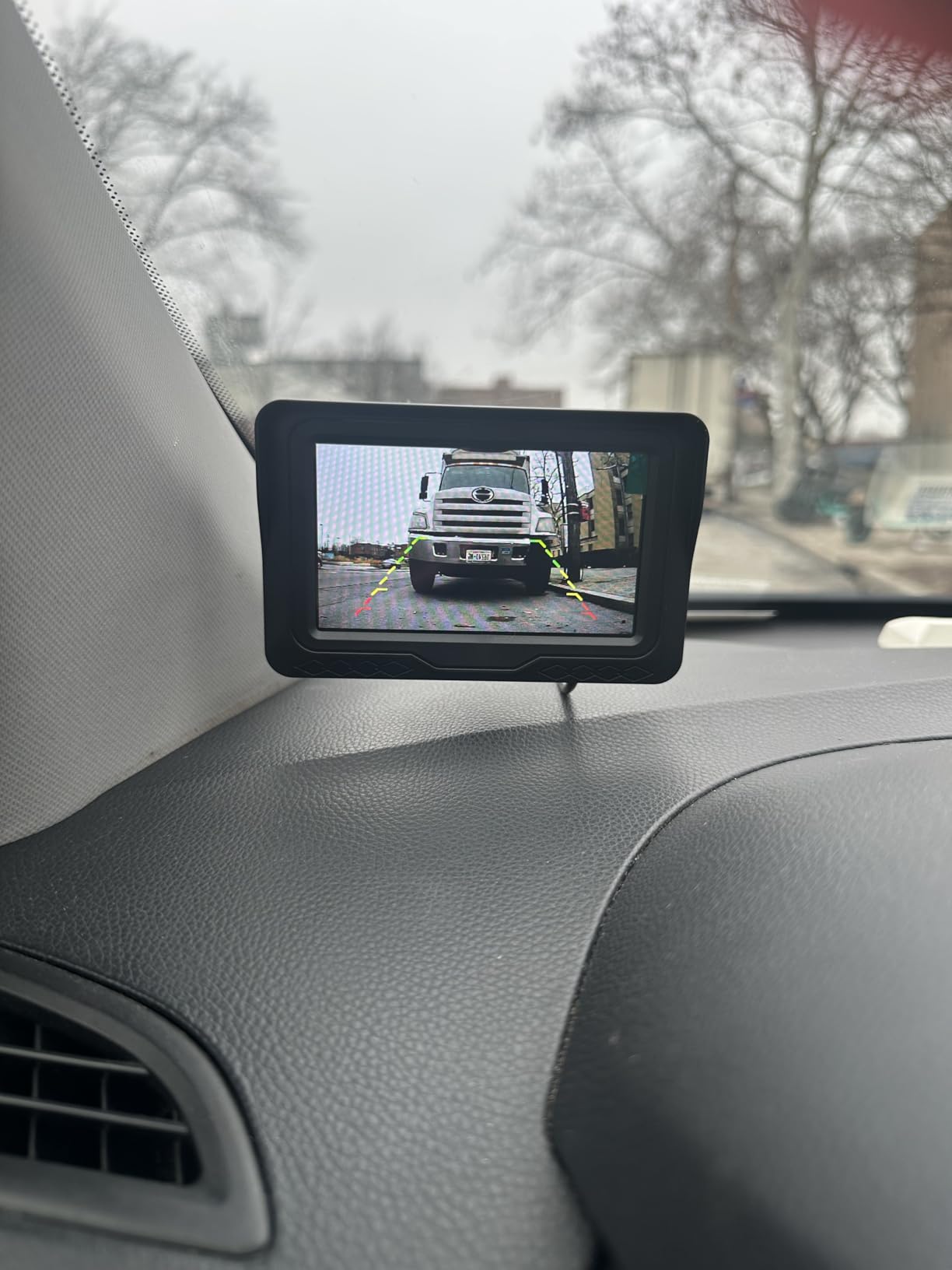 AUTO-VOX LK3 Backup Camera Easy Setup Plug-Play - HD 1080P No-Delay Waterproof with Monitor for Car Truck SUV customer photo 1